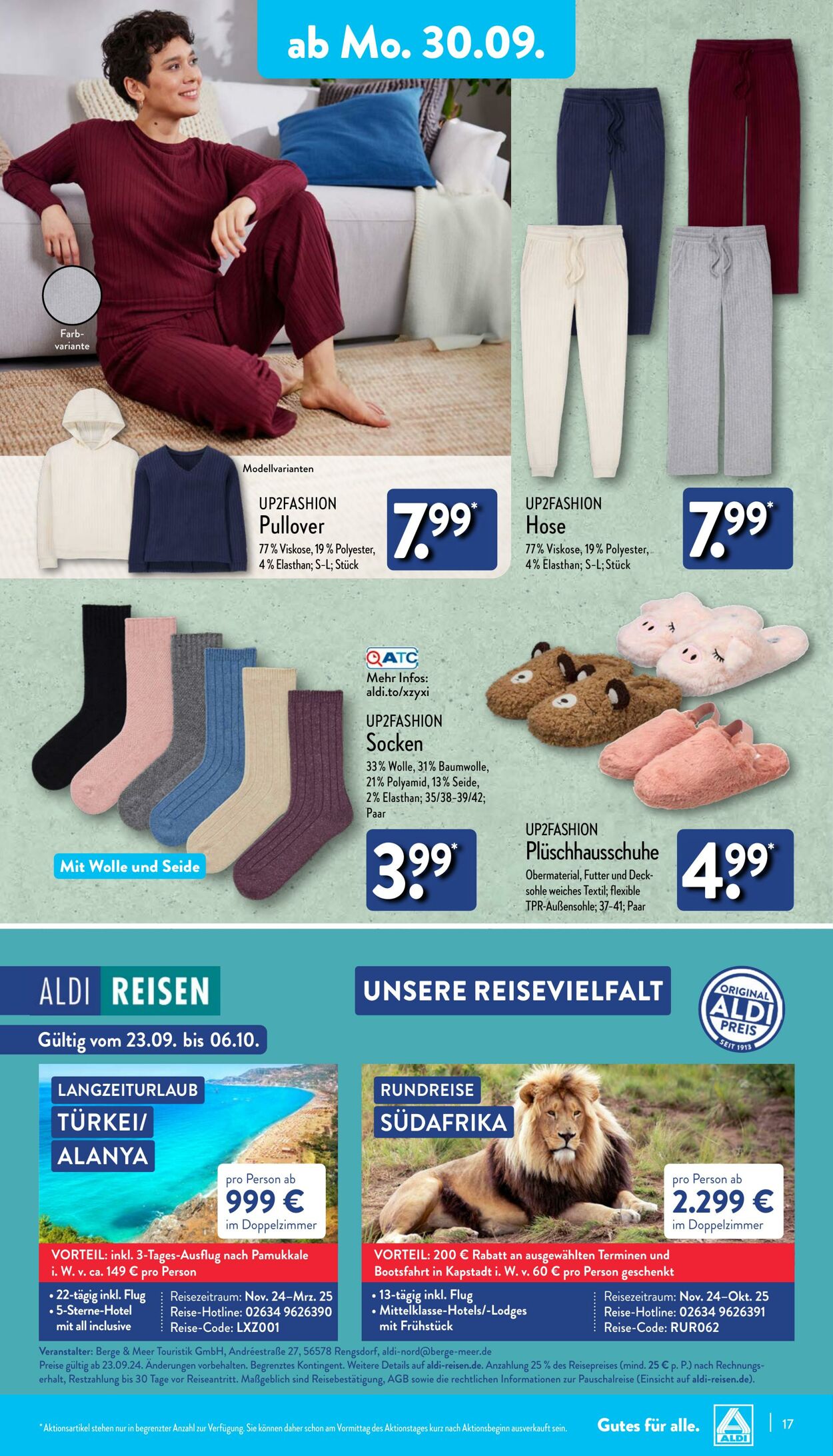 Prospekt Aldi-Nord 23.09.2024 - 28.09.2024