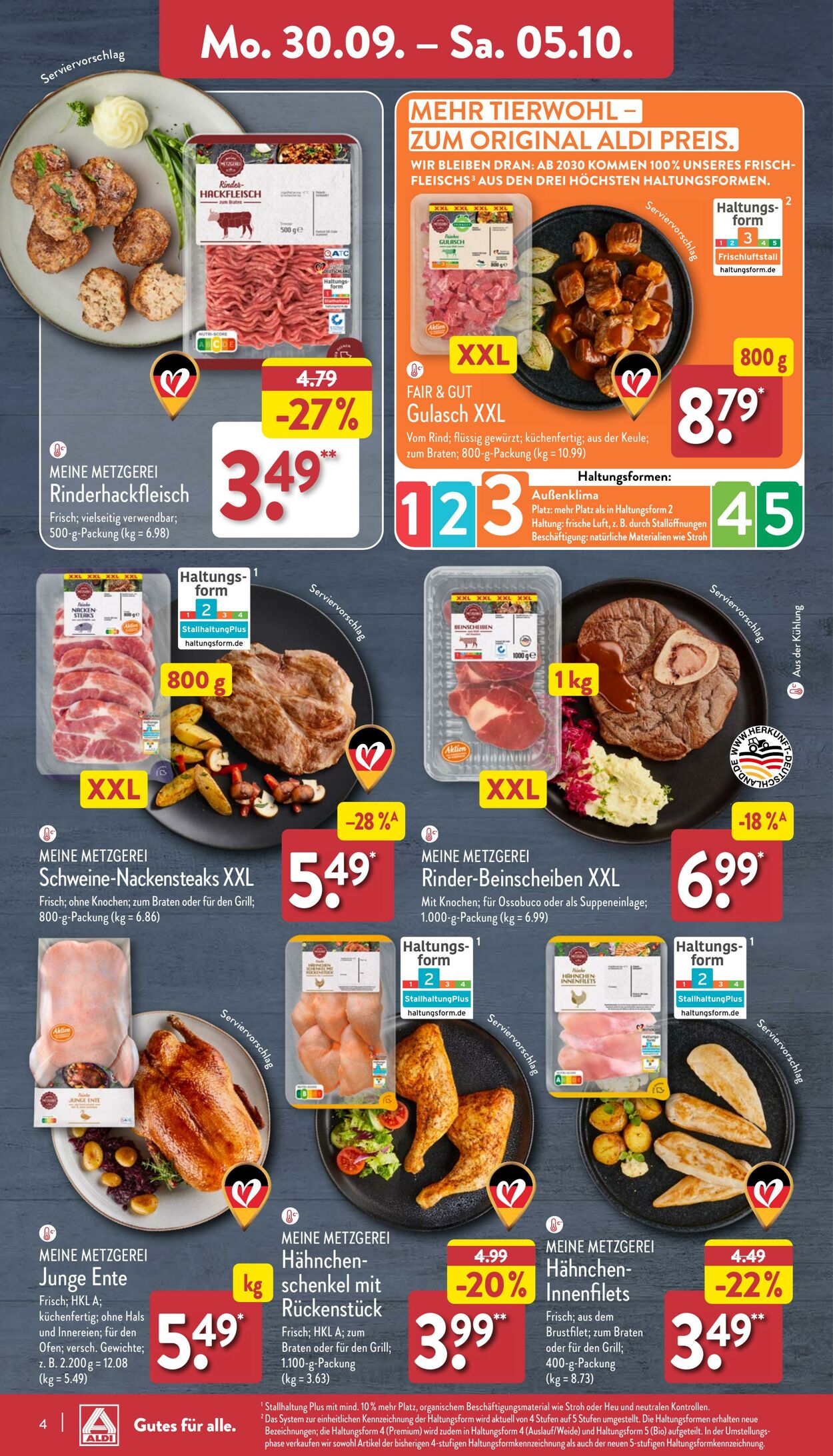 Prospekt Aldi-Nord 23.09.2024 - 28.09.2024