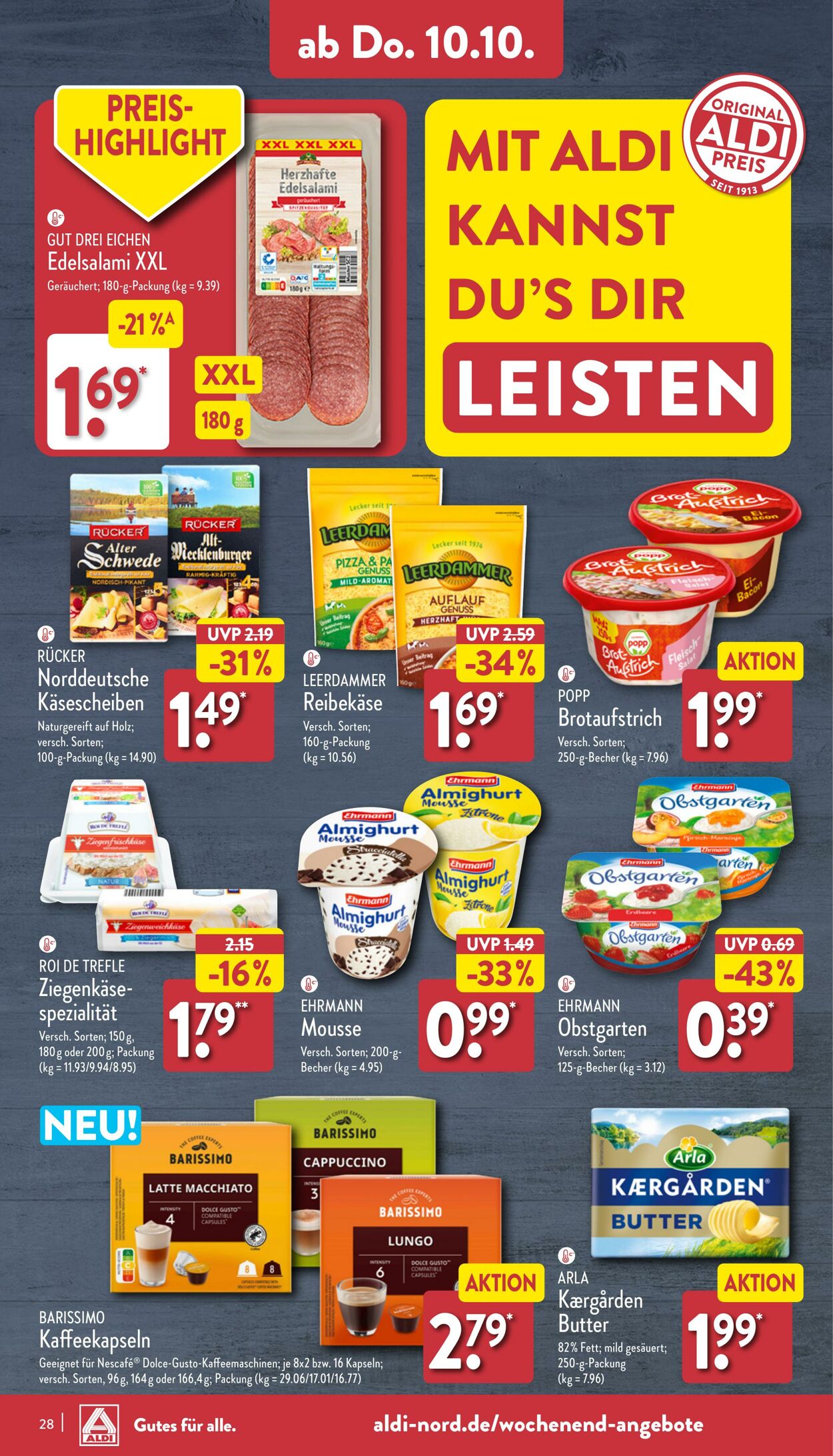 Prospekt Aldi-Nord 30.09.2024 - 05.10.2024