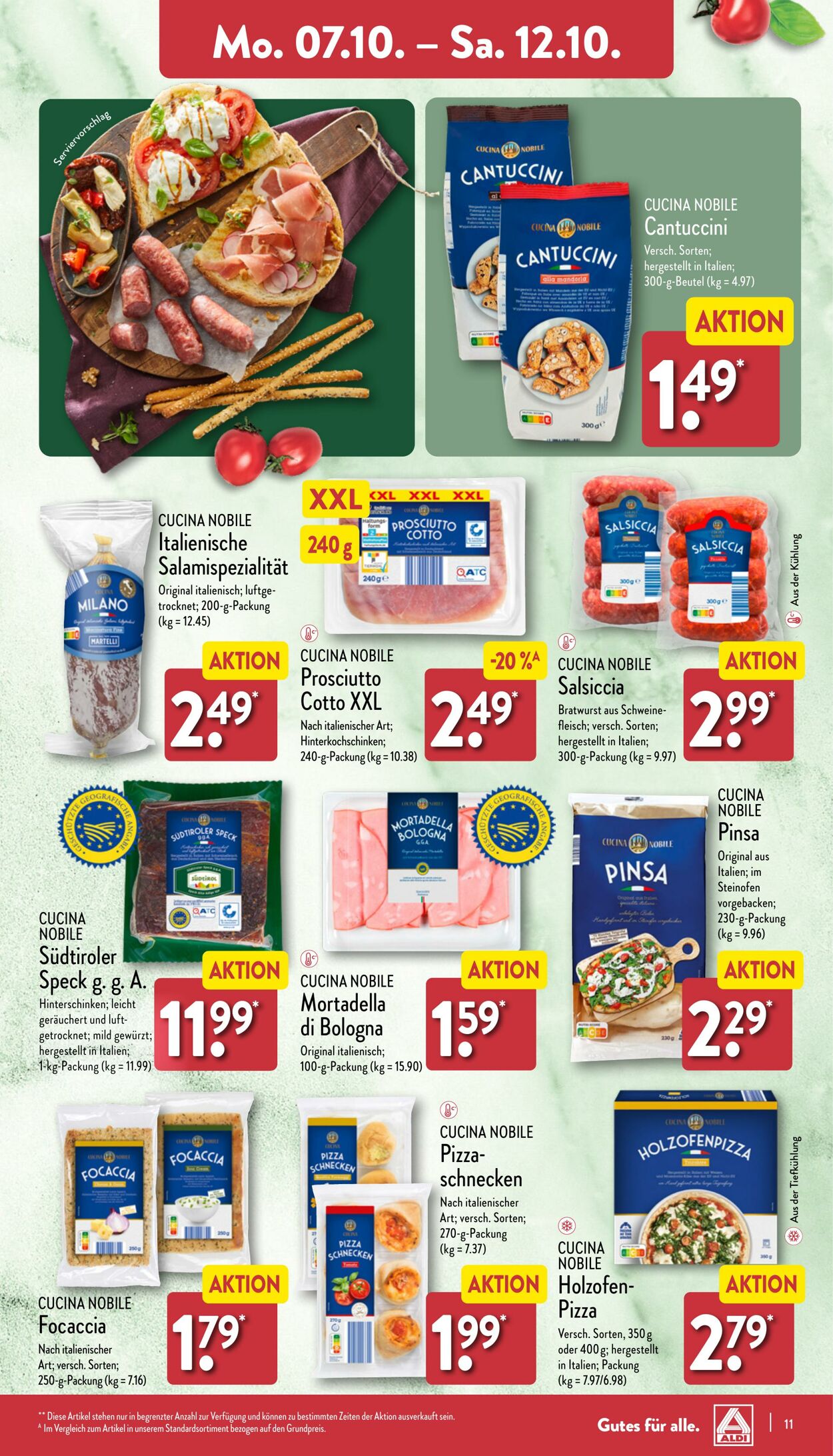 Prospekt Aldi-Nord 30.09.2024 - 05.10.2024