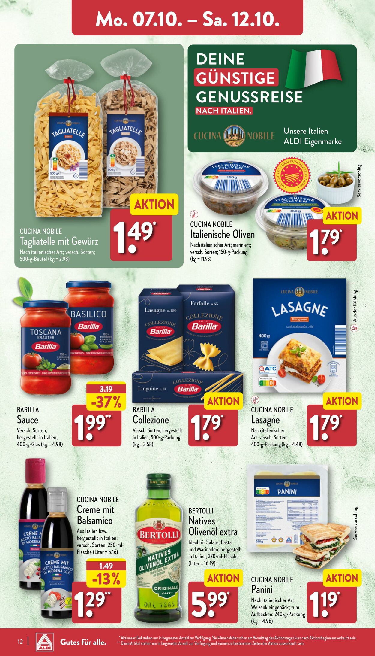 Prospekt Aldi-Nord 30.09.2024 - 05.10.2024