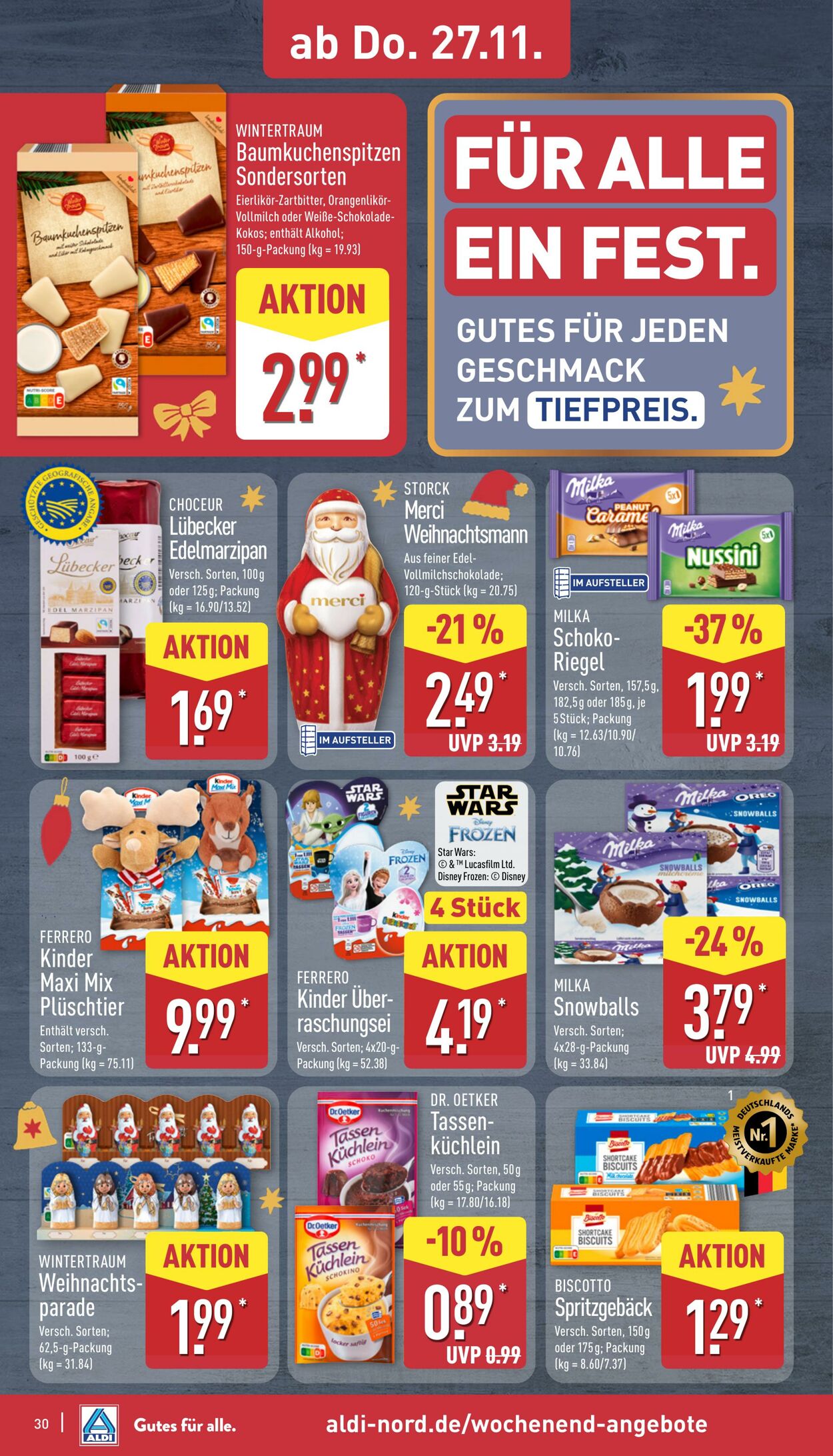 Prospekt Aldi-Nord 17.11.2025 - 22.11.2025