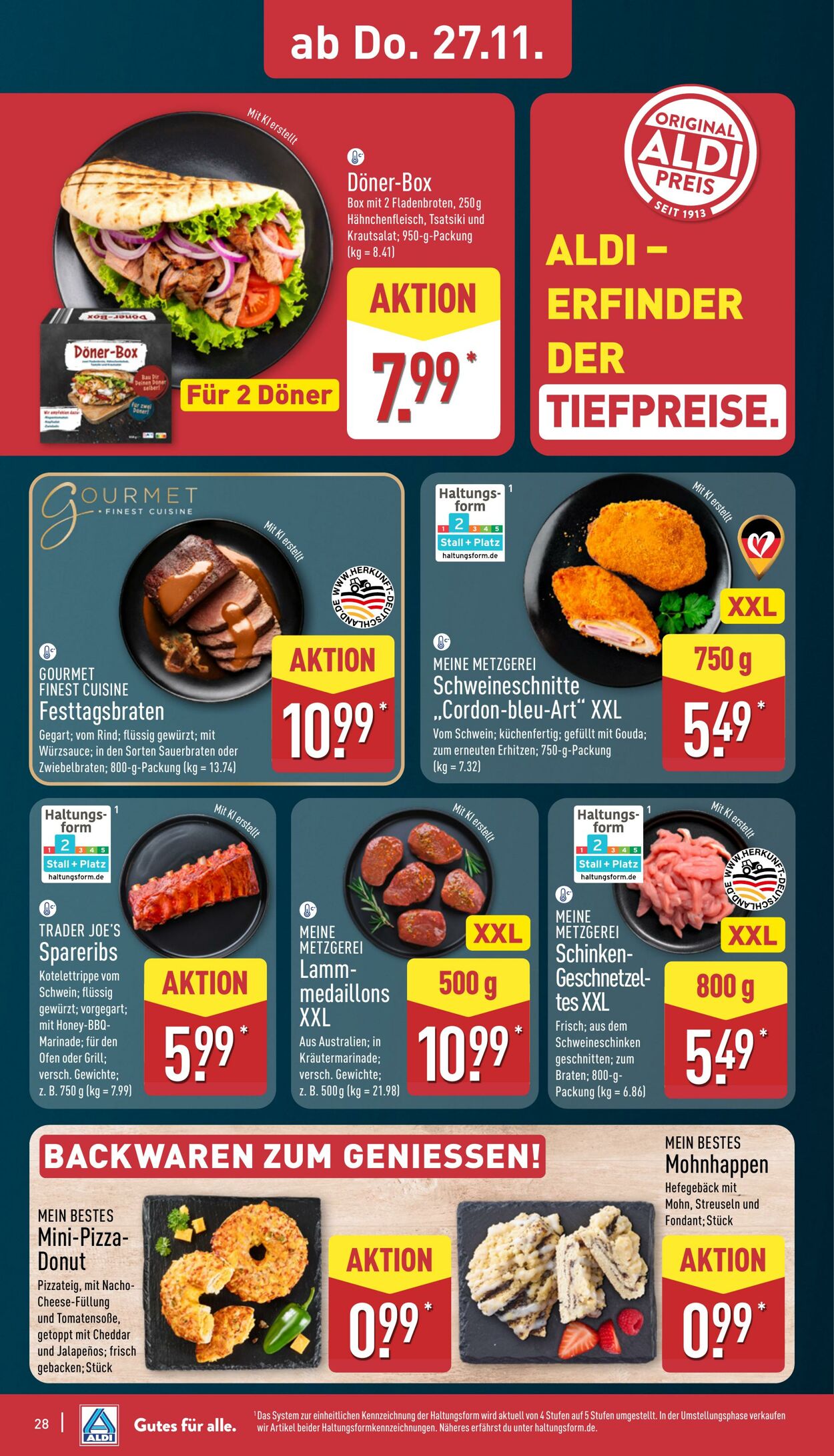 Prospekt Aldi-Nord 17.11.2025 - 22.11.2025