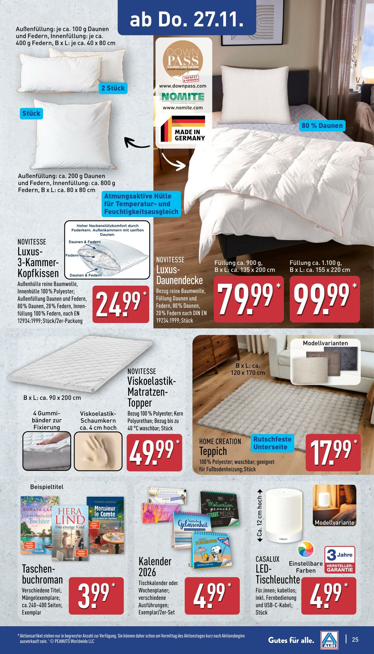 Prospekt Aldi-Nord 17.11.2025 - 22.11.2025