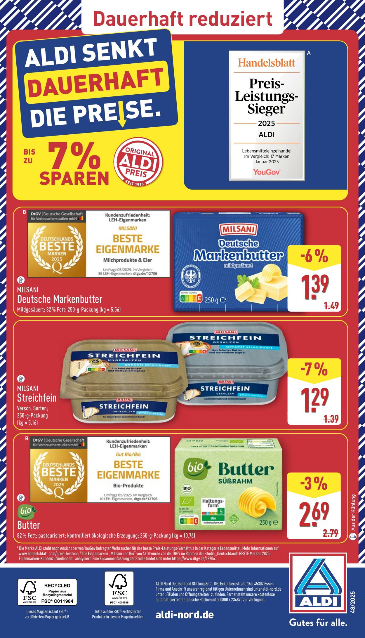 Prospekt Aldi-Nord 17.11.2025 - 22.11.2025