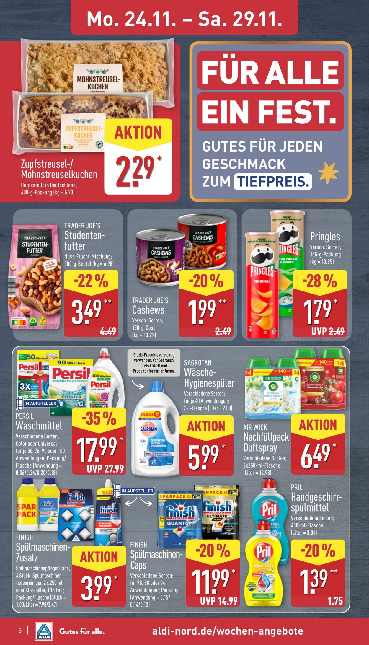 Prospekt Aldi-Nord 17.11.2025 - 22.11.2025