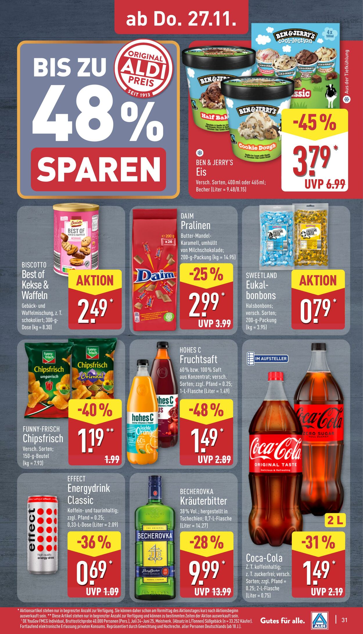 Prospekt Aldi-Nord 17.11.2025 - 22.11.2025