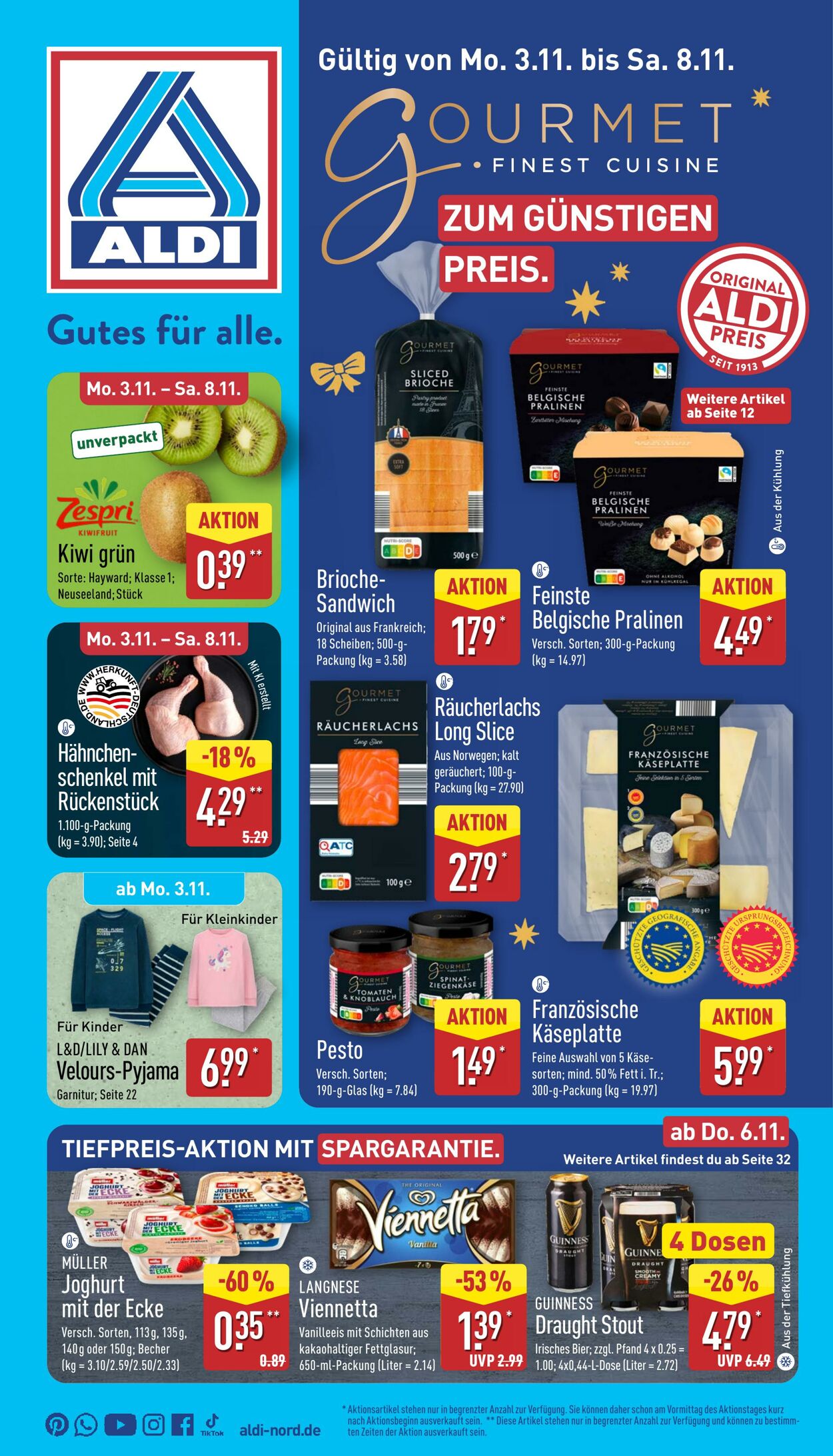 Prospekt Aldi-Nord 27.10.2025 - 01.11.2025