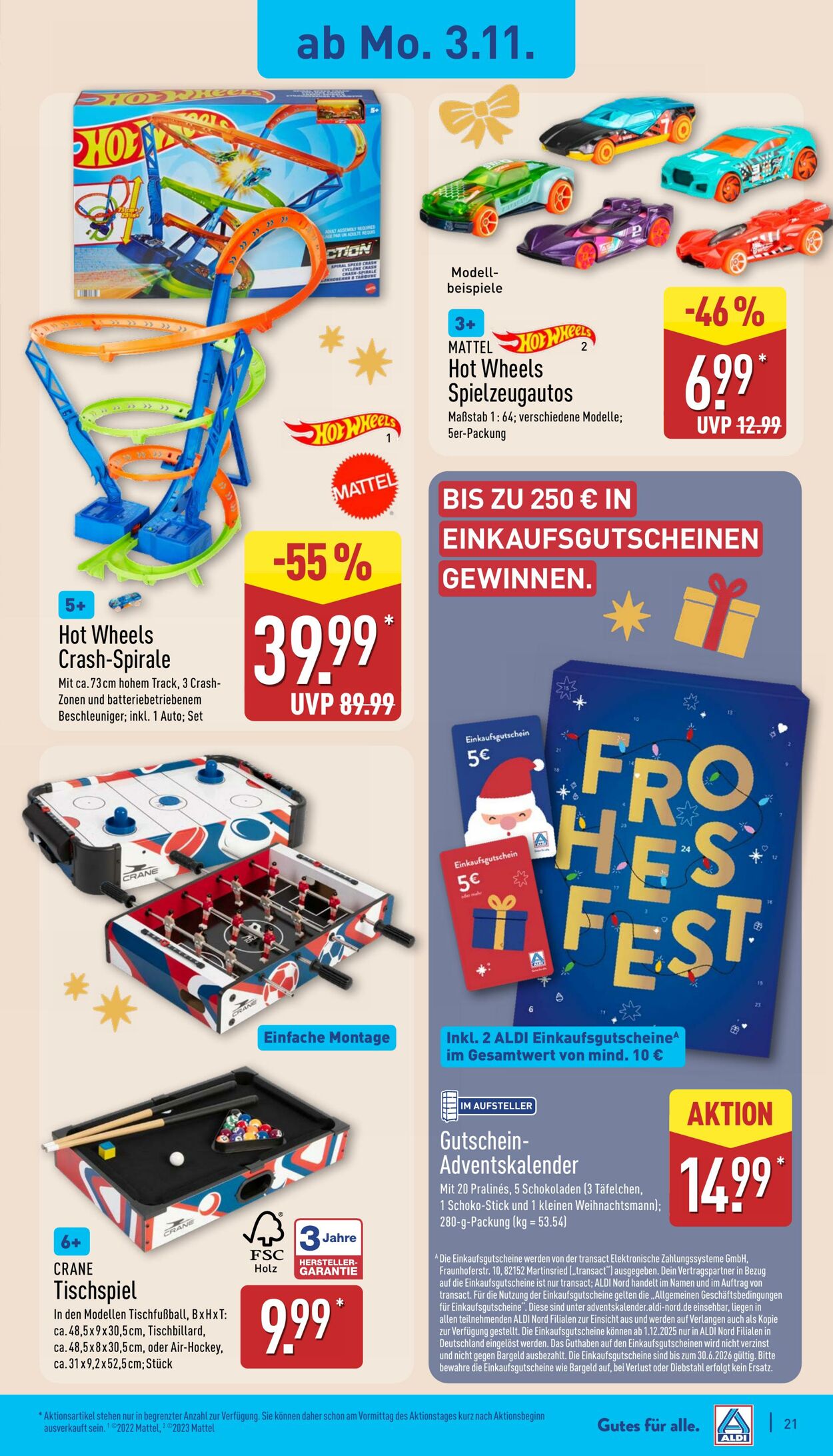 Prospekt Aldi-Nord 27.10.2025 - 01.11.2025
