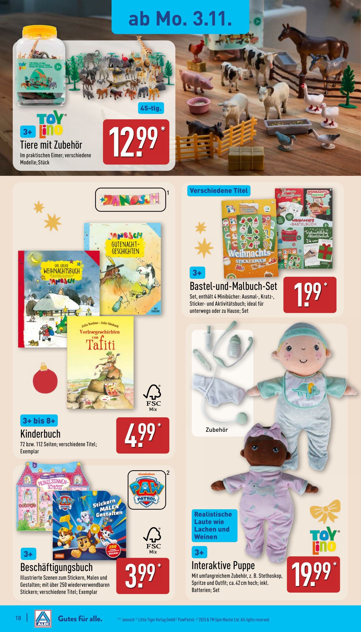 Prospekt Aldi-Nord 27.10.2025 - 01.11.2025