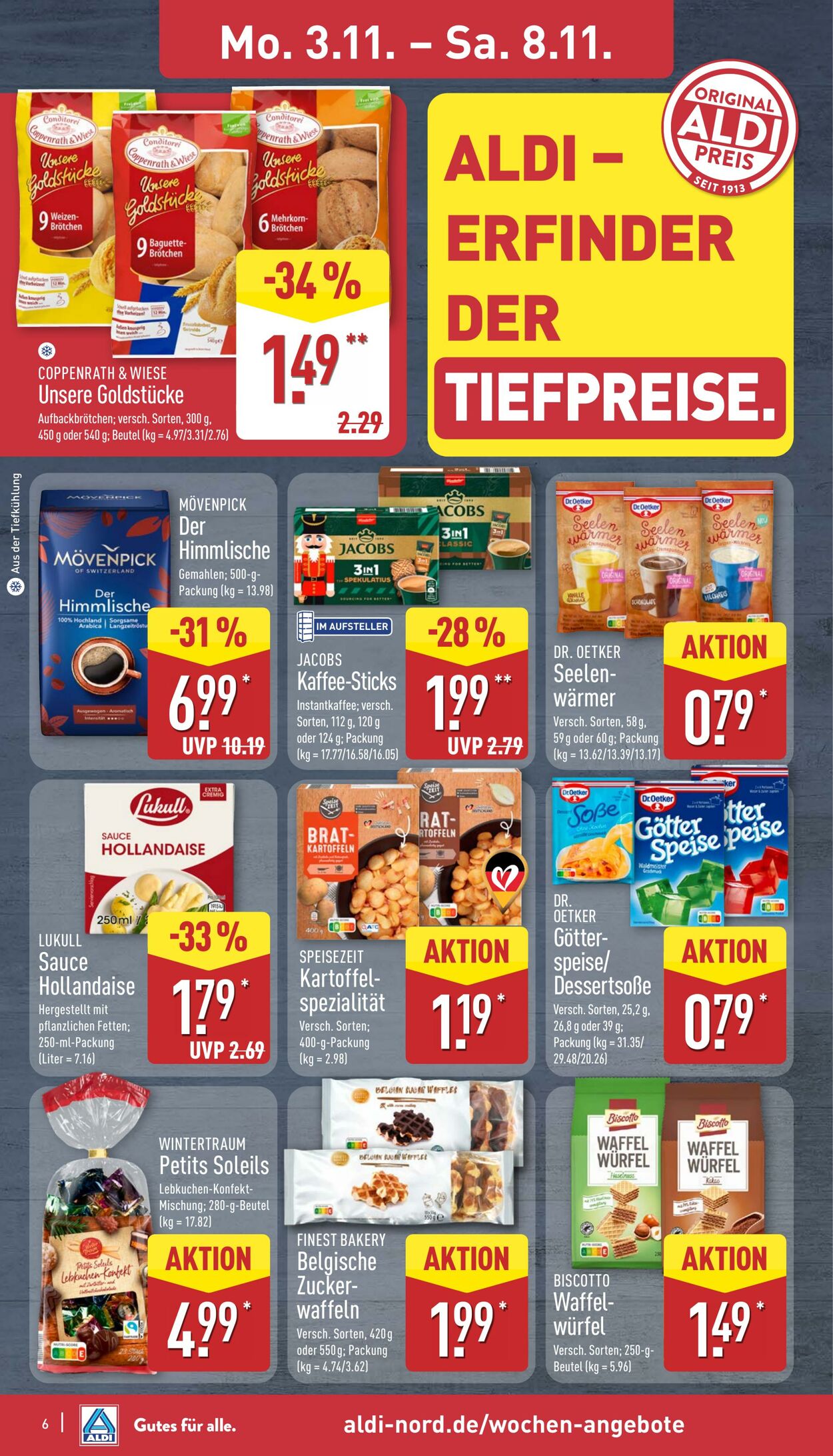 Prospekt Aldi-Nord 27.10.2025 - 01.11.2025