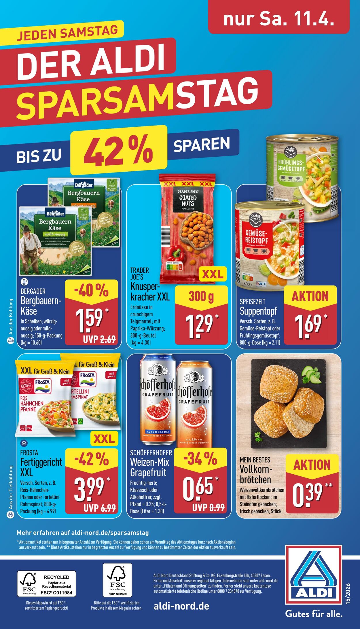 Prospekt Aldi-Nord 30.03.2026 - 04.04.2026