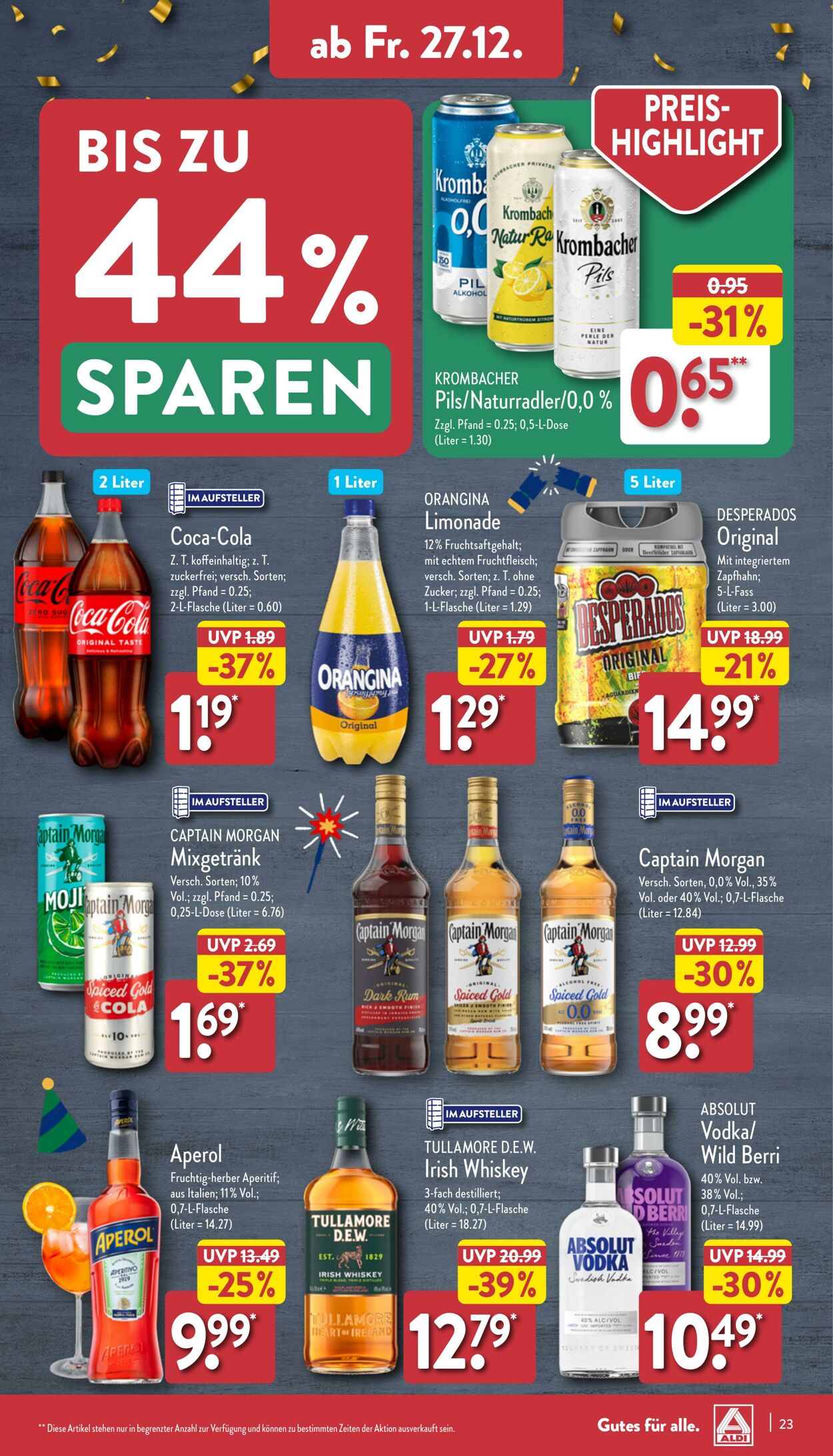 Prospekt Aldi-Nord 16.12.2024 - 21.12.2024