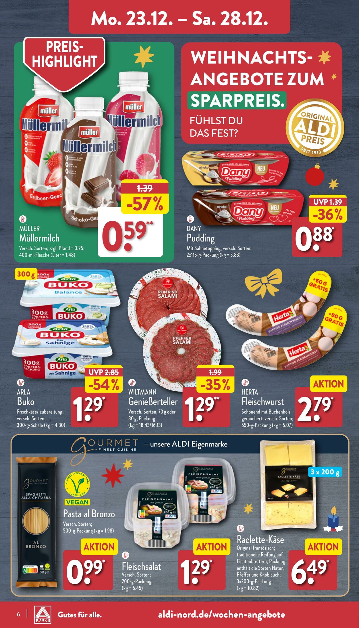 Prospekt Aldi-Nord 16.12.2024 - 21.12.2024