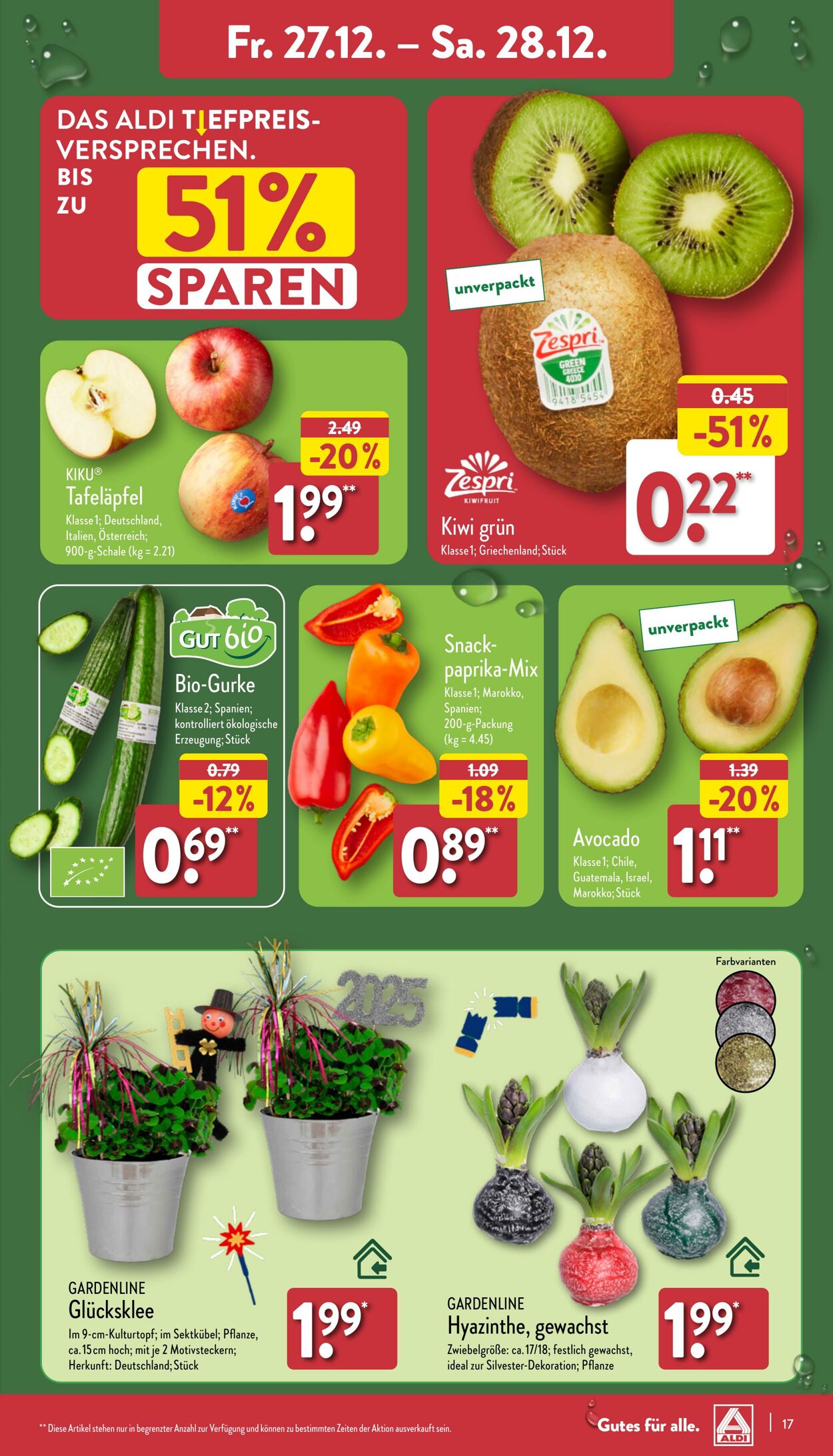 Prospekt Aldi-Nord 16.12.2024 - 21.12.2024