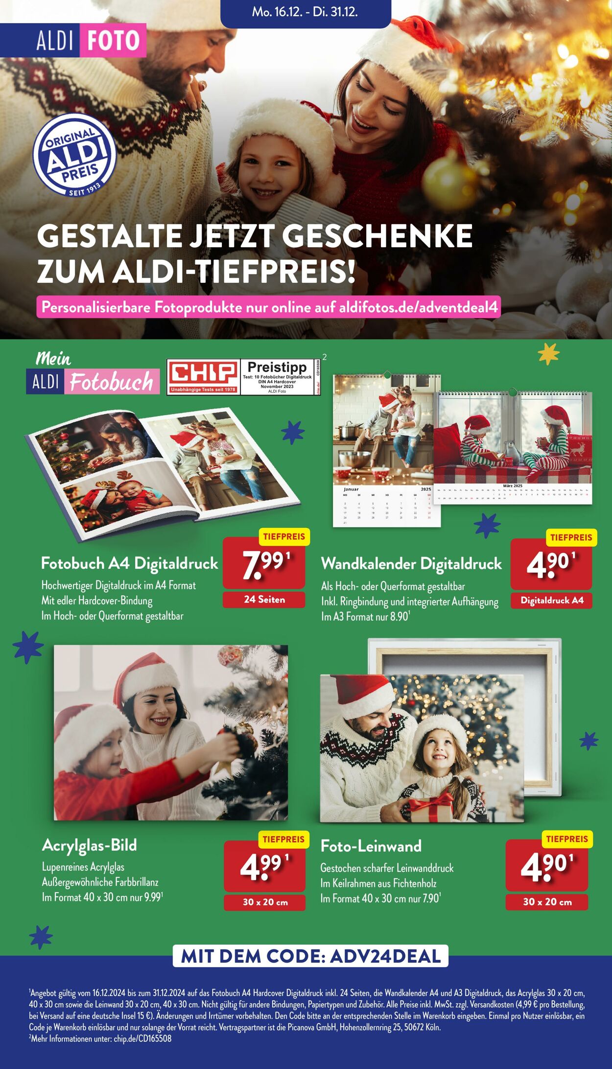 Prospekt Aldi-Nord 16.12.2024 - 21.12.2024