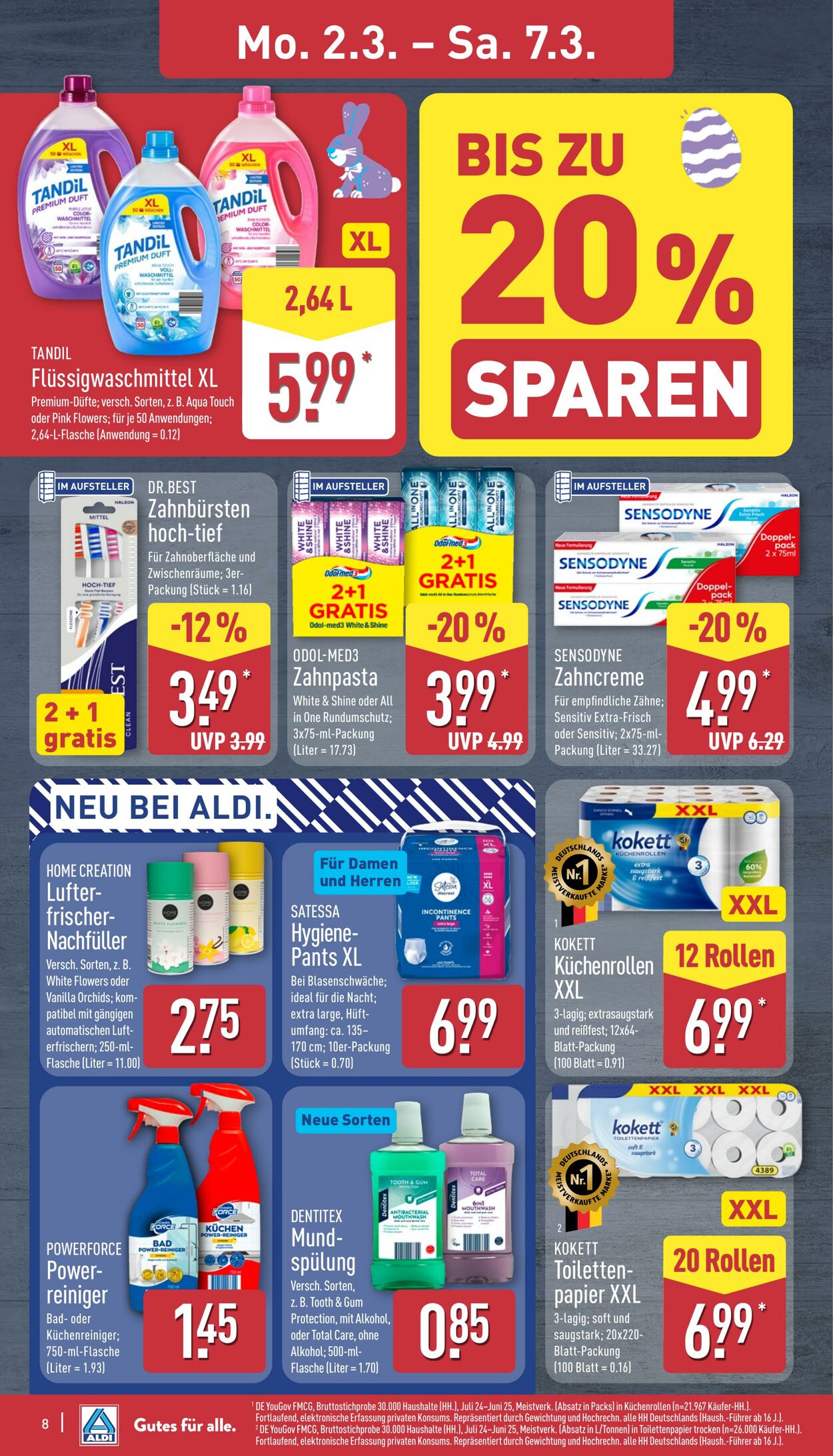 Prospekt Aldi-Nord 23.02.2026 - 28.02.2026