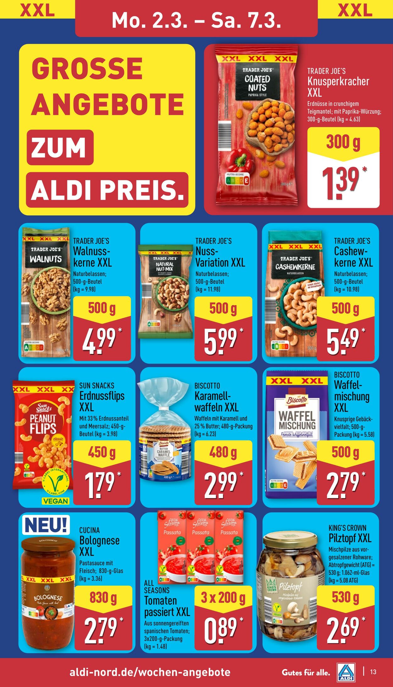 Prospekt Aldi-Nord 23.02.2026 - 28.02.2026