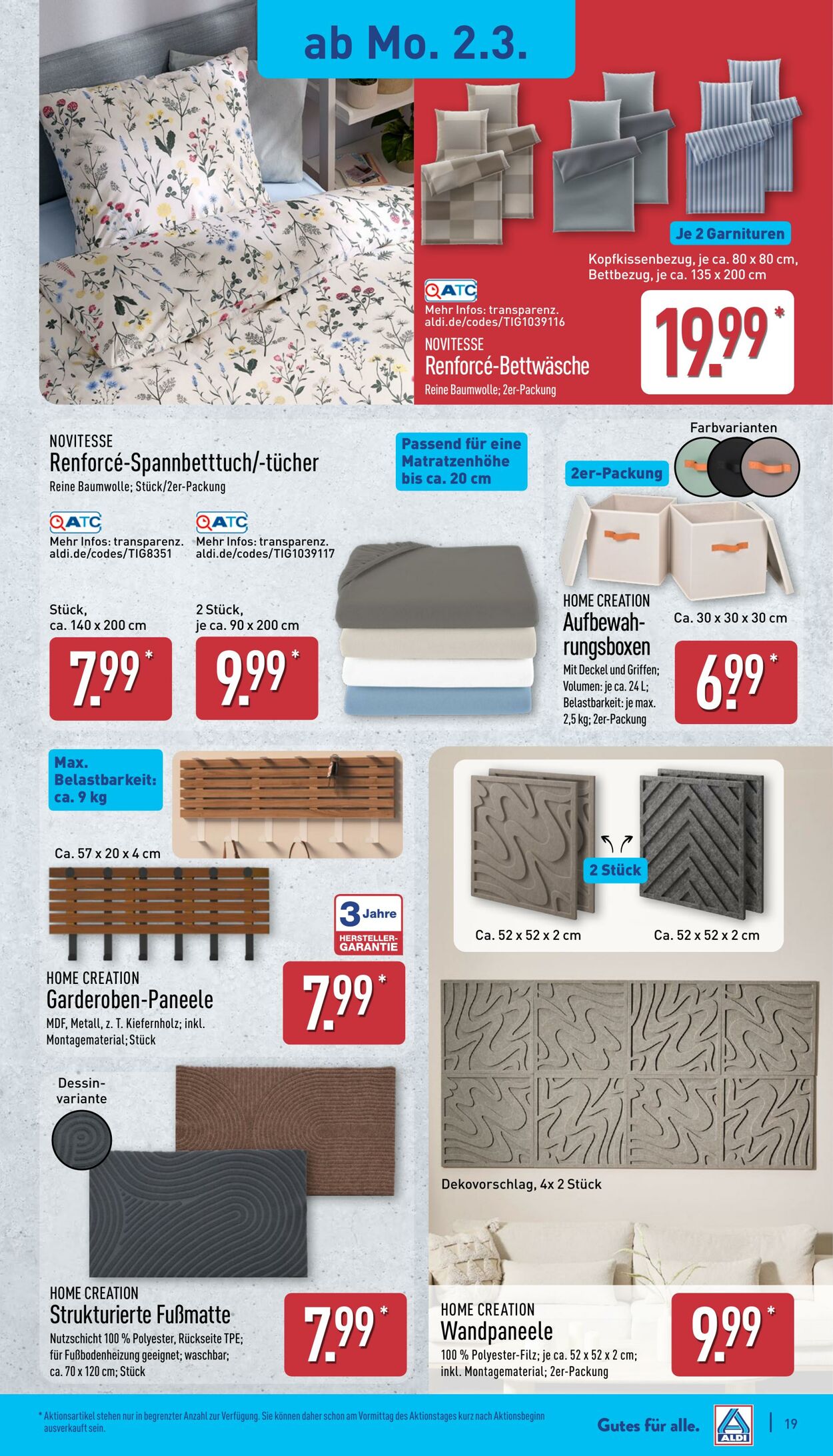 Prospekt Aldi-Nord 23.02.2026 - 28.02.2026