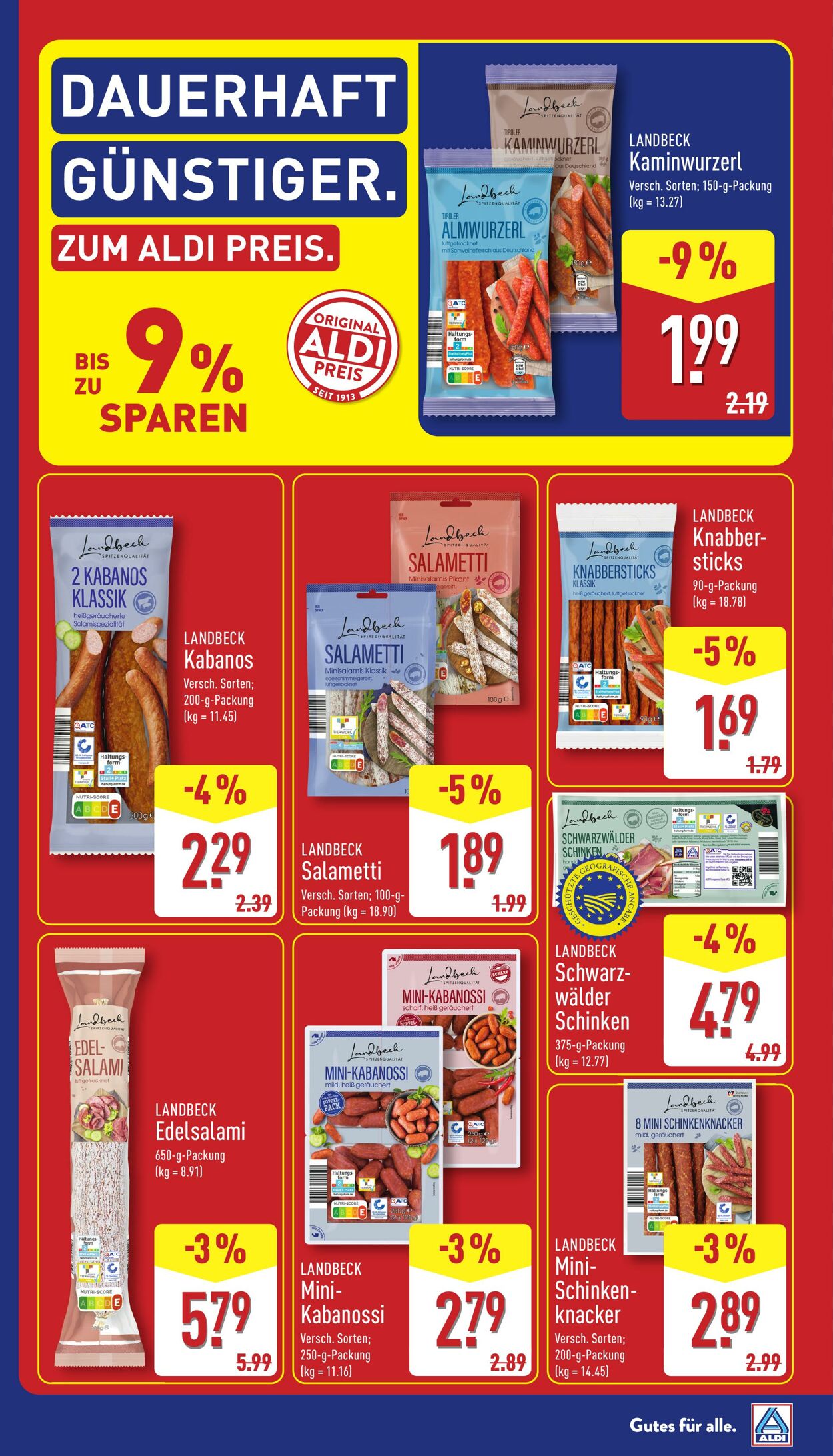 Prospekt Aldi-Nord 23.02.2026 - 28.02.2026