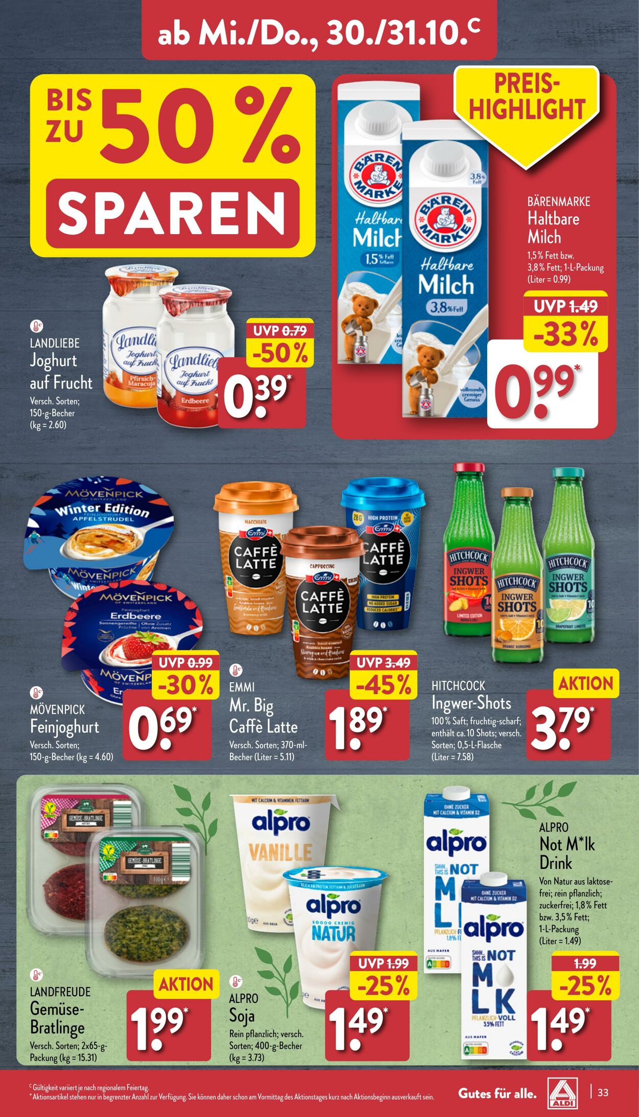 Prospekt Aldi-Nord 21.10.2024 - 26.10.2024