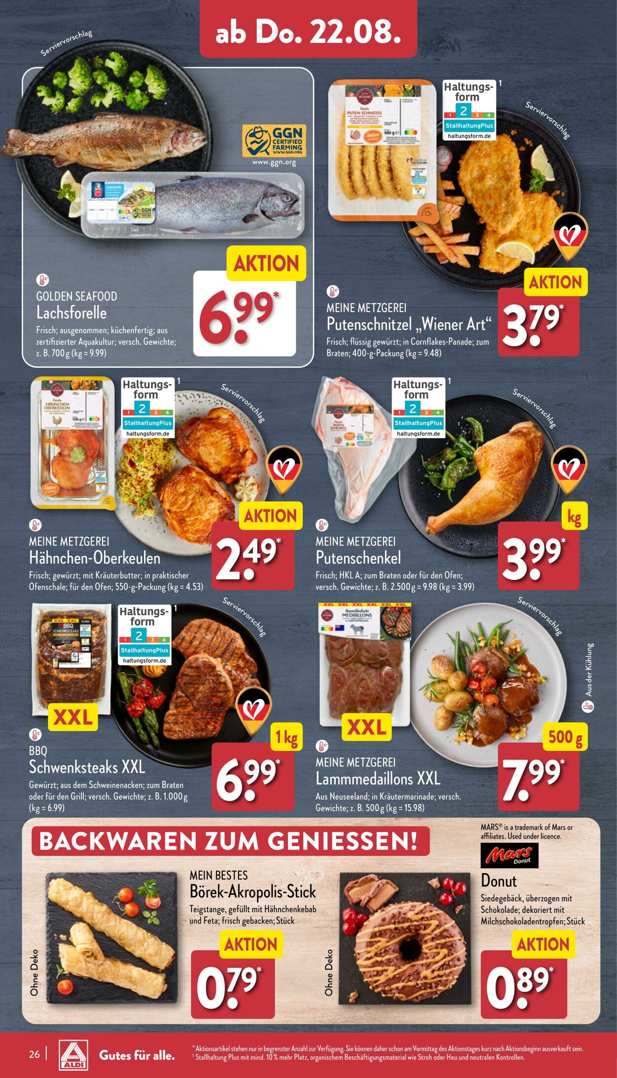 Prospekt Aldi-Nord 19.08.2024 - 24.08.2024