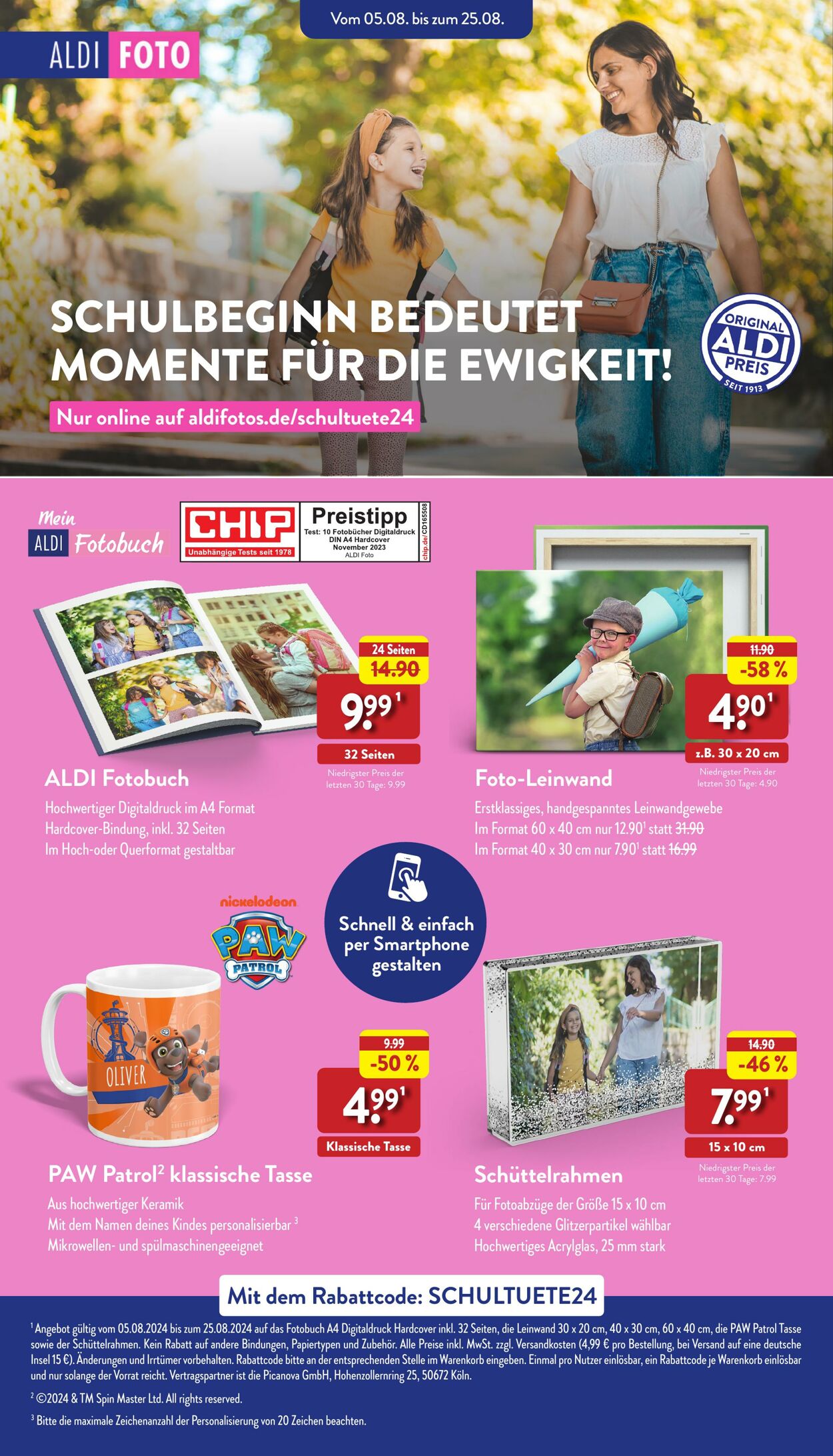 Prospekt Aldi-Nord 19.08.2024 - 24.08.2024