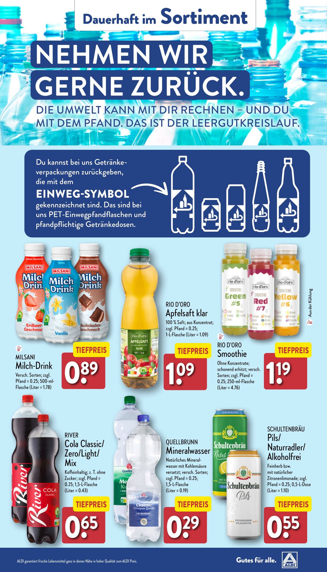 Prospekt Aldi-Nord 19.08.2024 - 24.08.2024