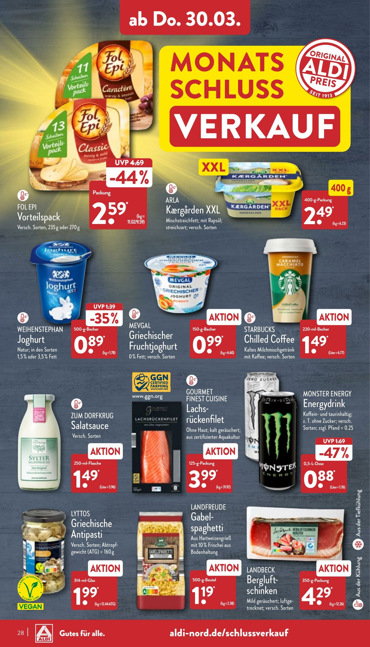 Prospekt Aldi-Nord 27.03.2023 - 01.04.2023