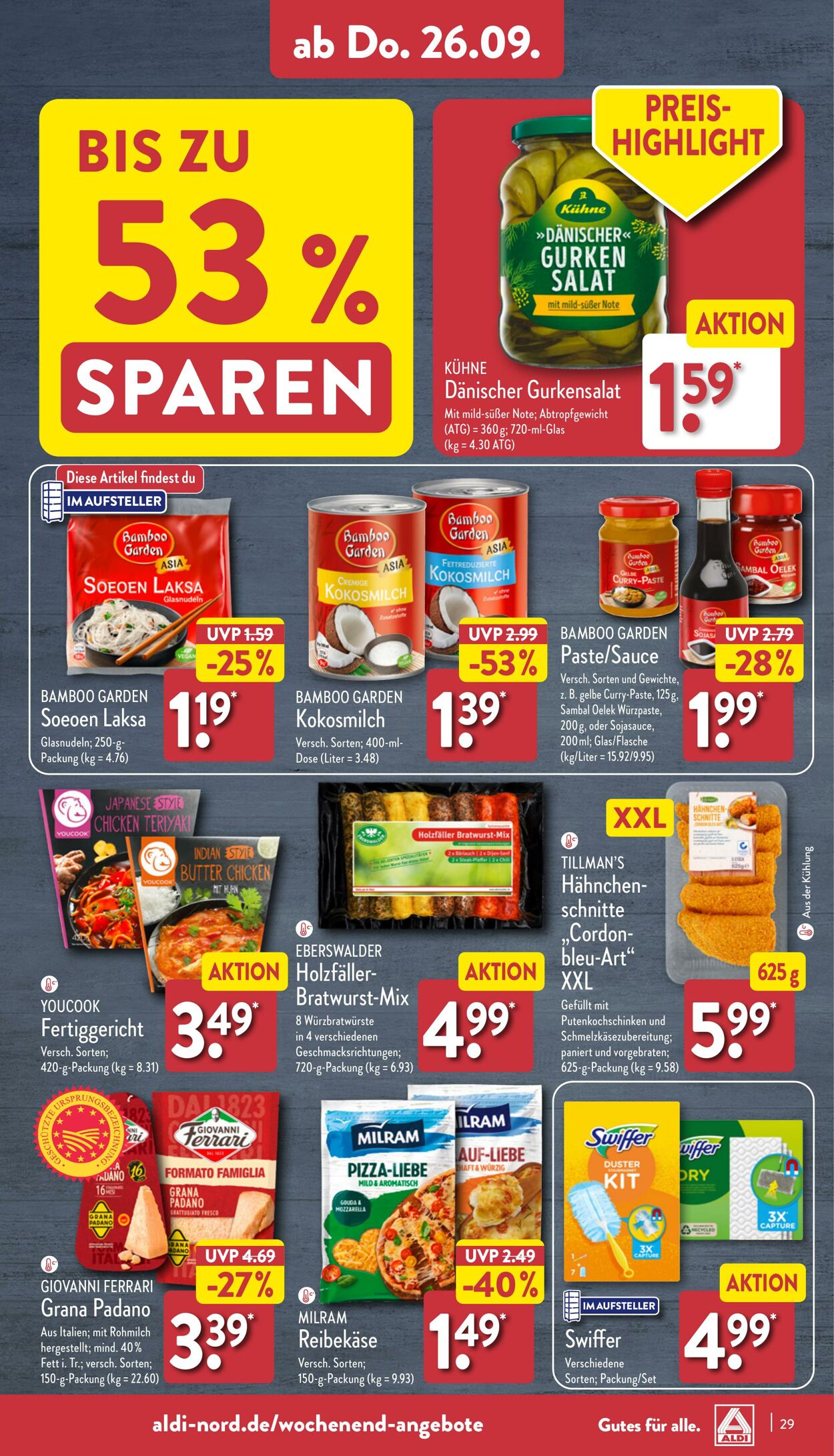 Prospekt Aldi-Nord 23.09.2024 - 28.09.2024