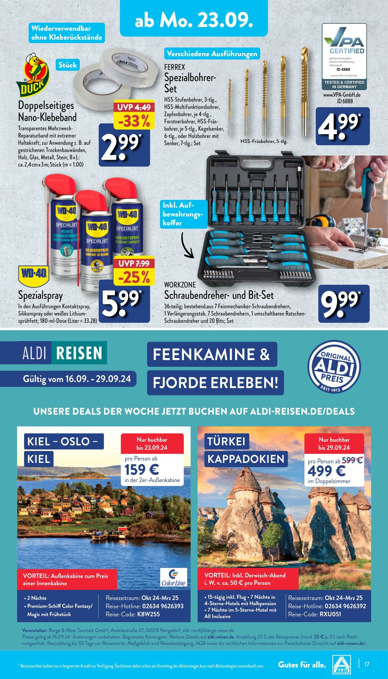 Prospekt Aldi-Nord 23.09.2024 - 28.09.2024