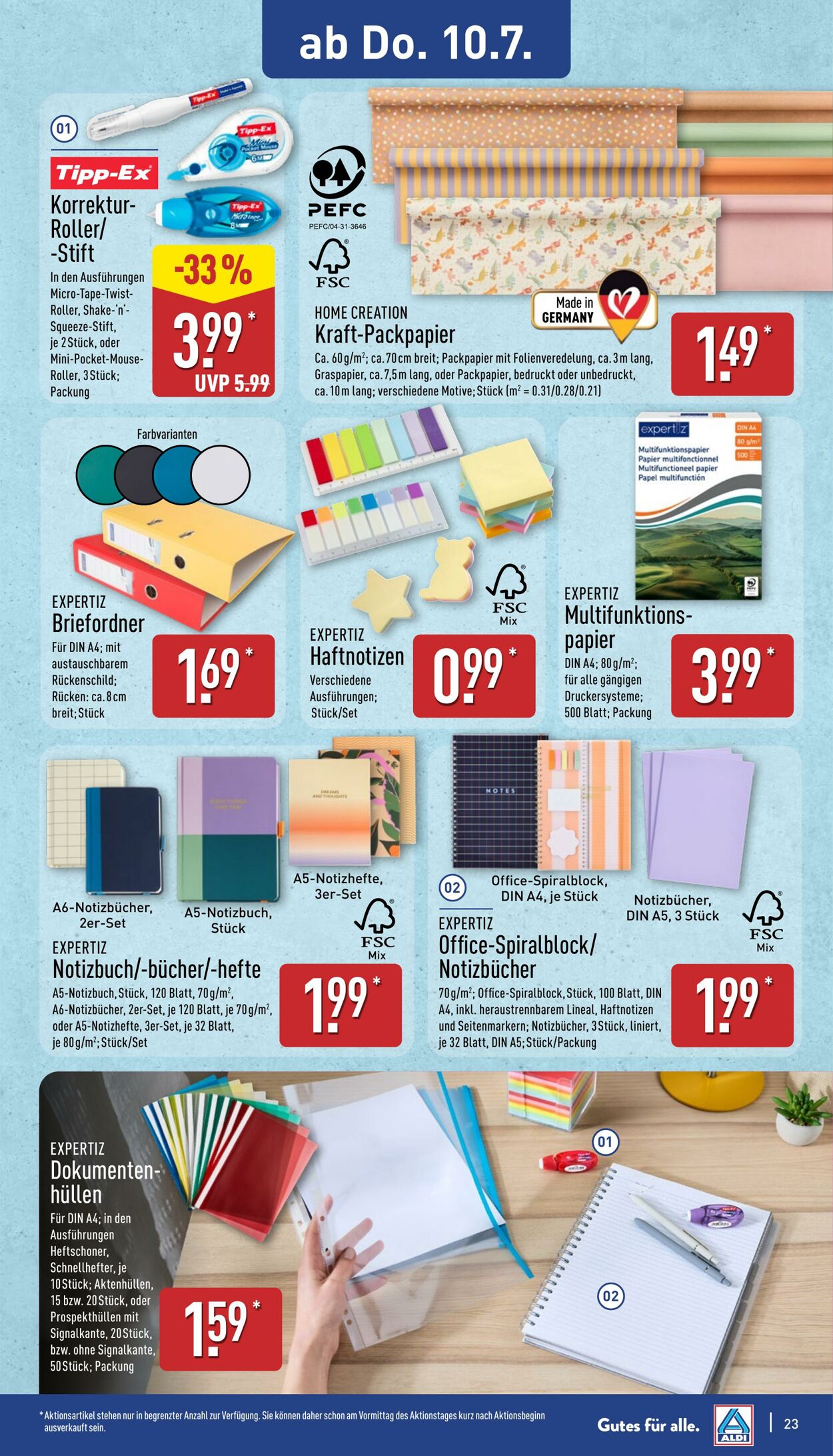 Prospekt Aldi-Nord 07.07.2025 - 12.07.2025