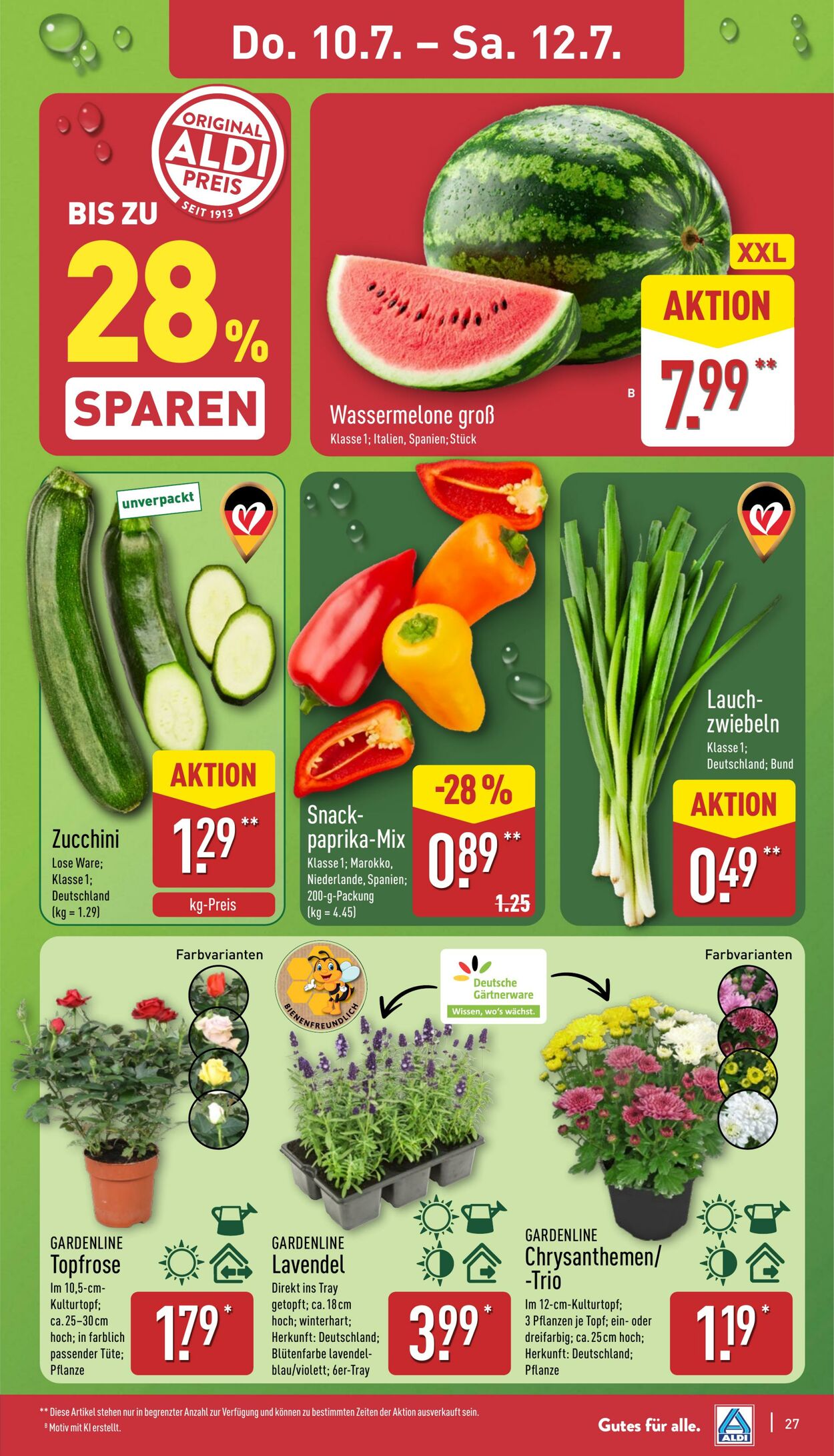 Prospekt Aldi-Nord 07.07.2025 - 12.07.2025