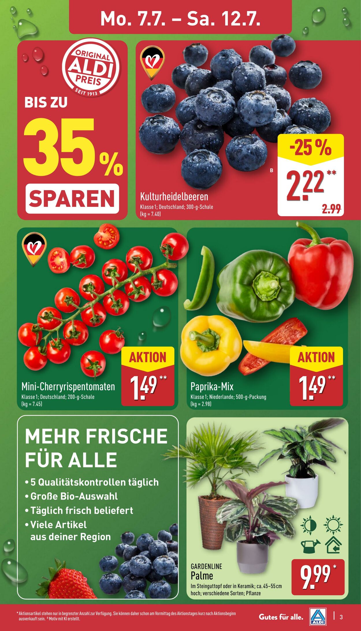 Prospekt Aldi-Nord 07.07.2025 - 12.07.2025