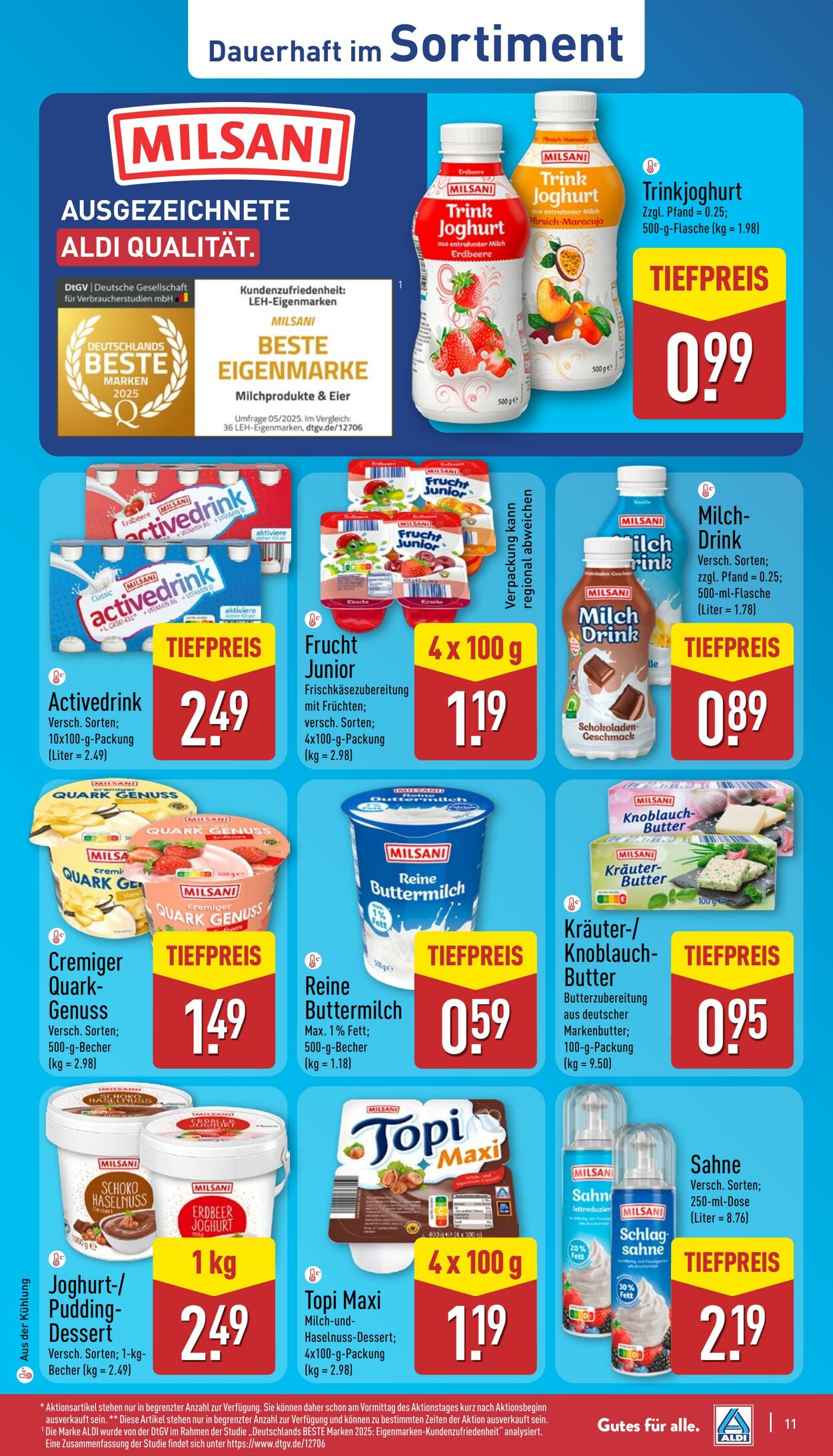 Prospekt Aldi-Nord 07.07.2025 - 12.07.2025