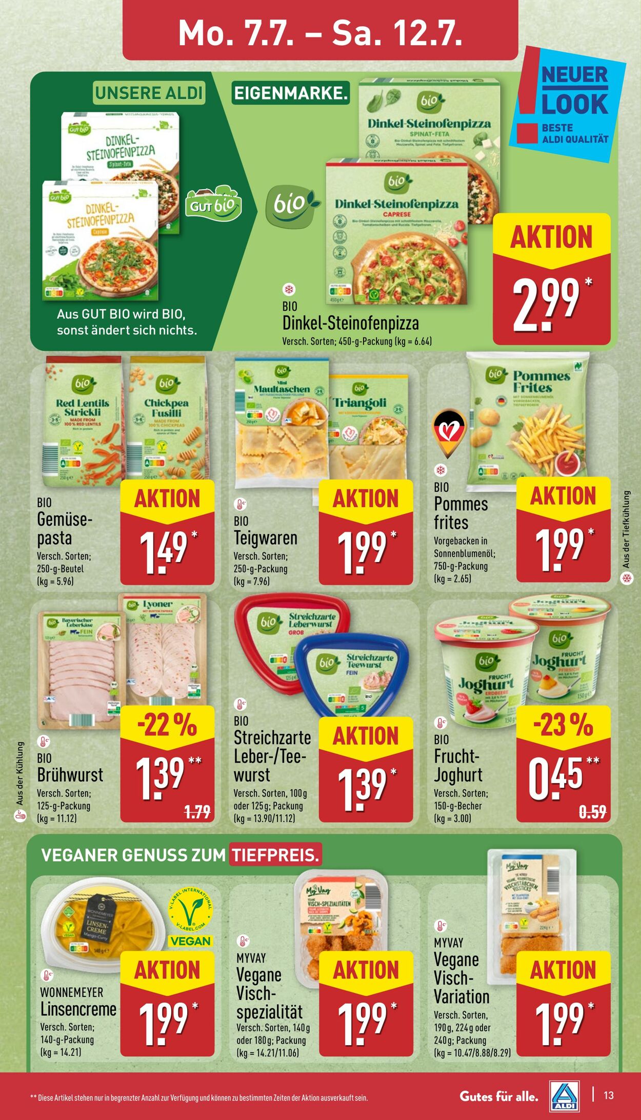Prospekt Aldi-Nord 07.07.2025 - 12.07.2025