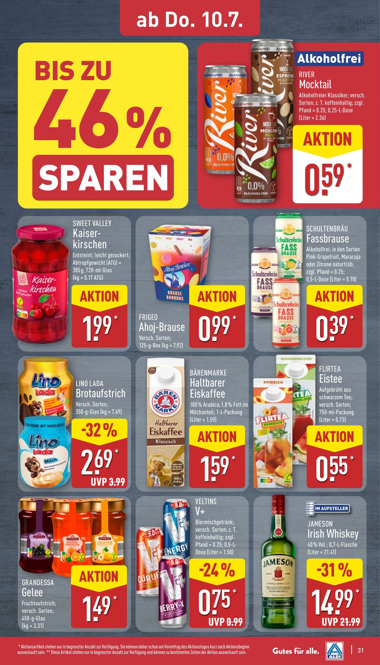 Prospekt Aldi-Nord 07.07.2025 - 12.07.2025