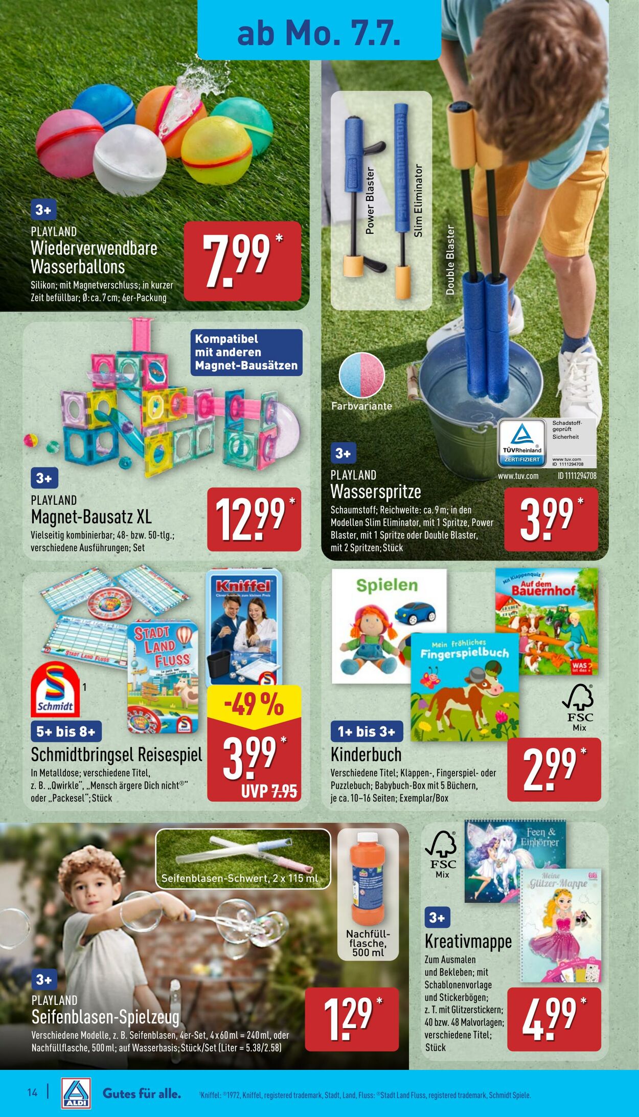 Prospekt Aldi-Nord 07.07.2025 - 12.07.2025