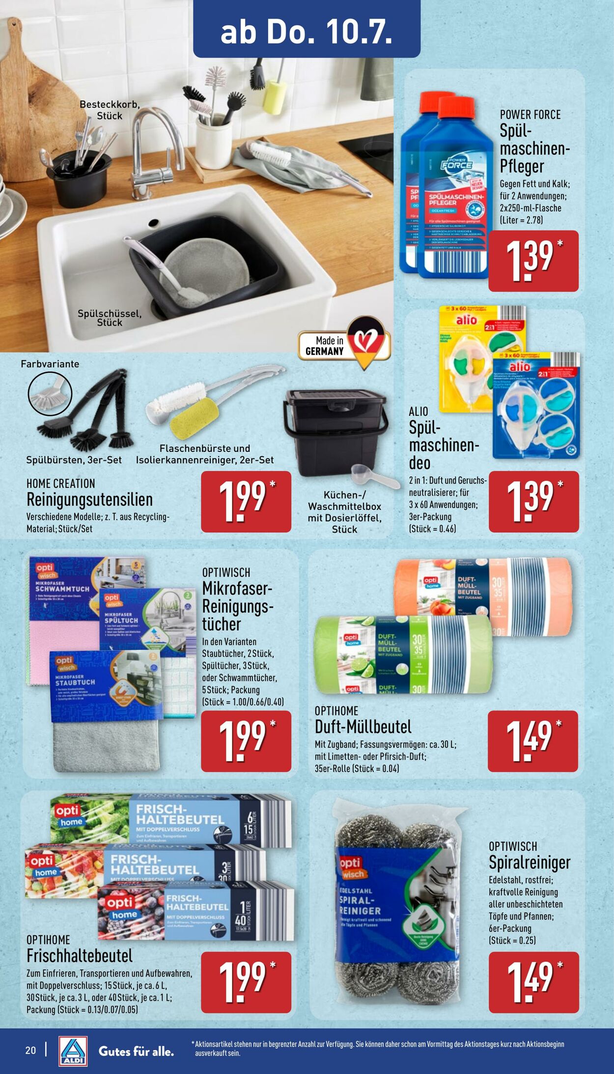 Prospekt Aldi-Nord 07.07.2025 - 12.07.2025