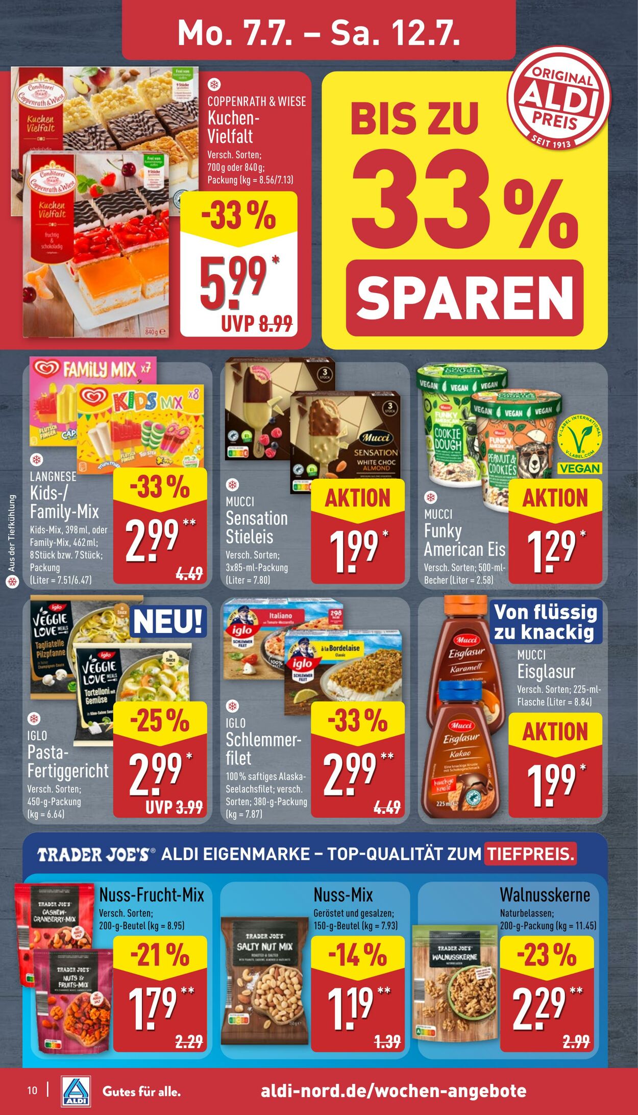 Prospekt Aldi-Nord 07.07.2025 - 12.07.2025