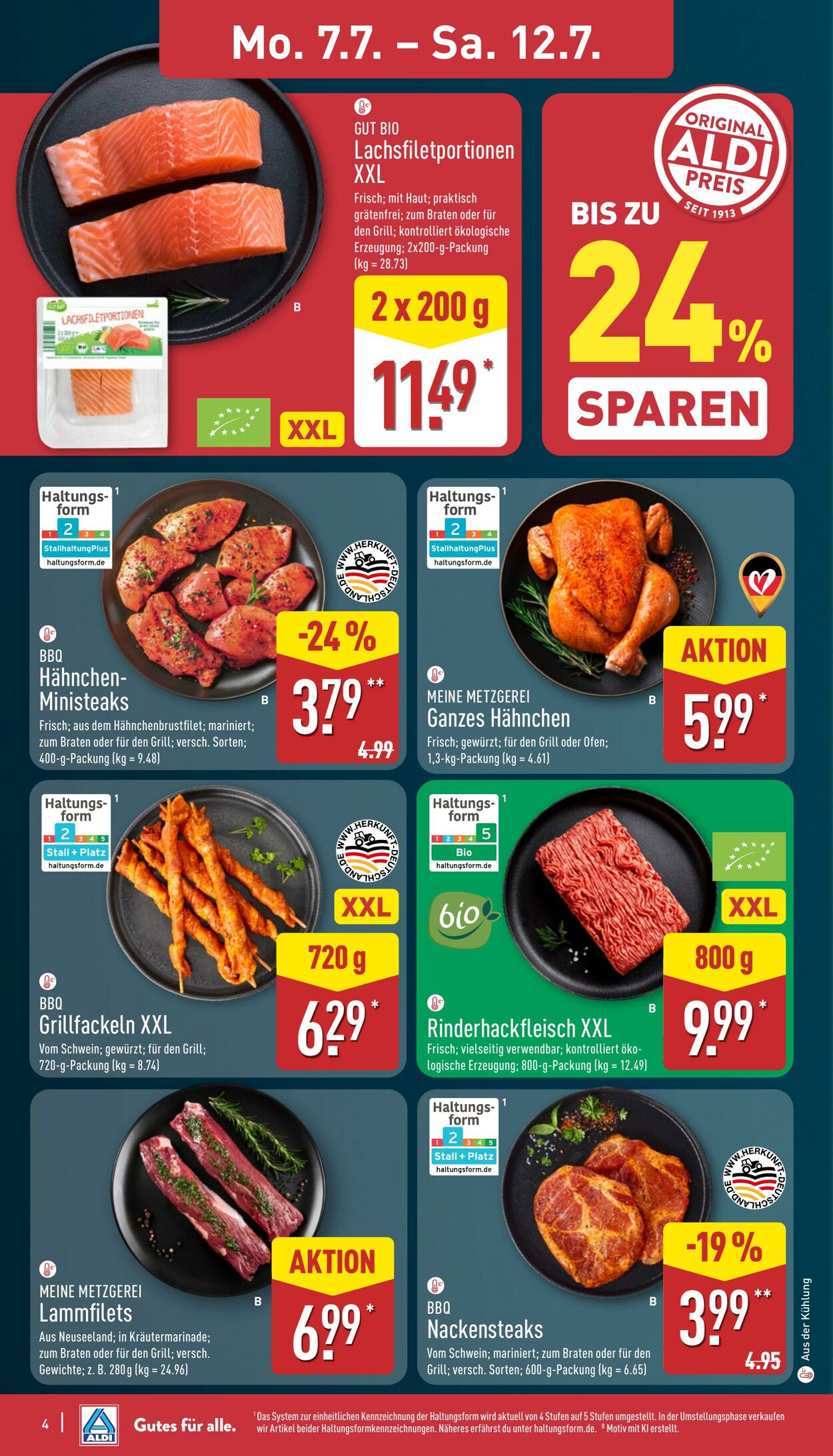 Prospekt Aldi-Nord 07.07.2025 - 12.07.2025
