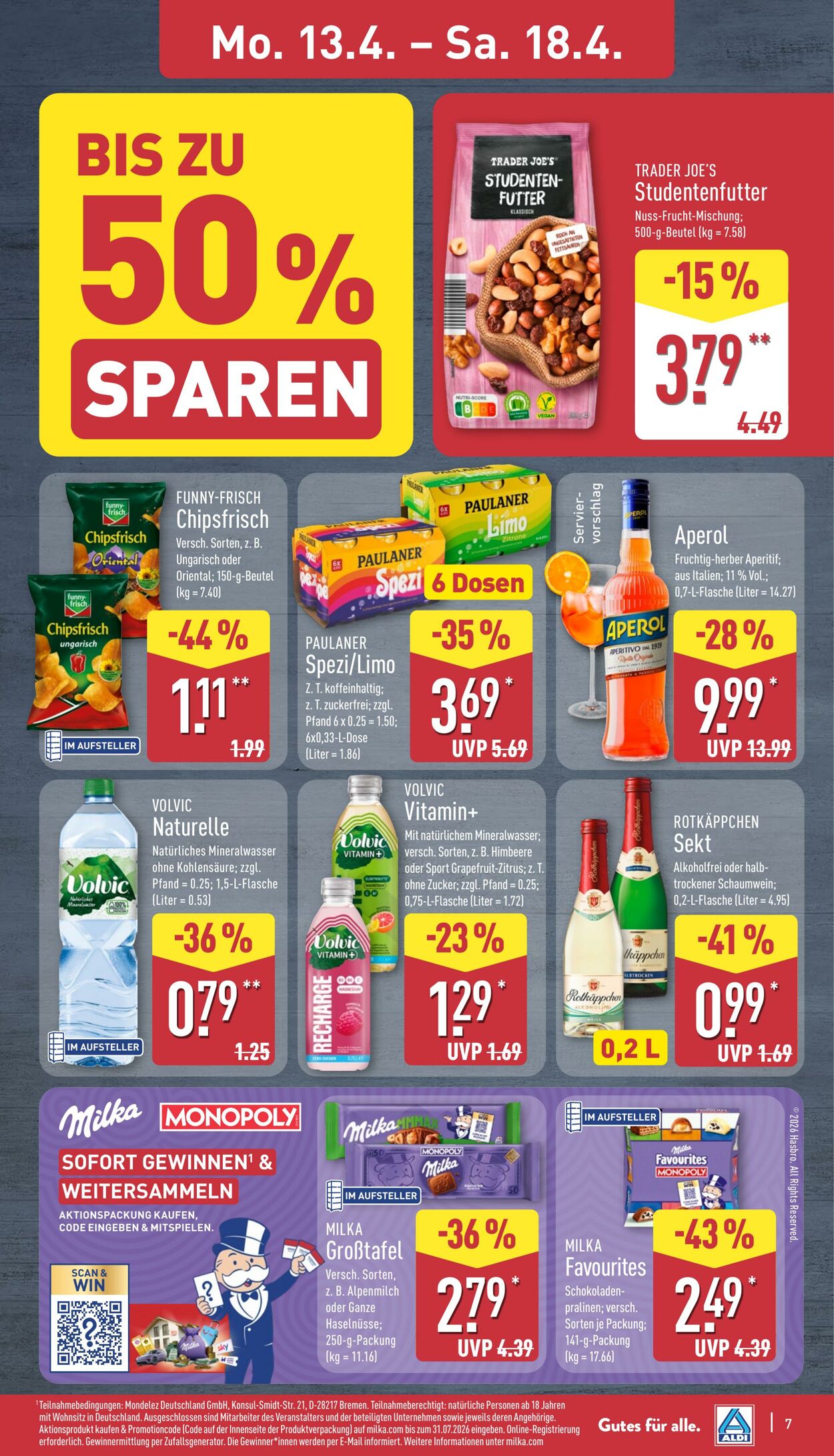 Prospekt Aldi-Nord 13.04.2026 - 18.04.2026