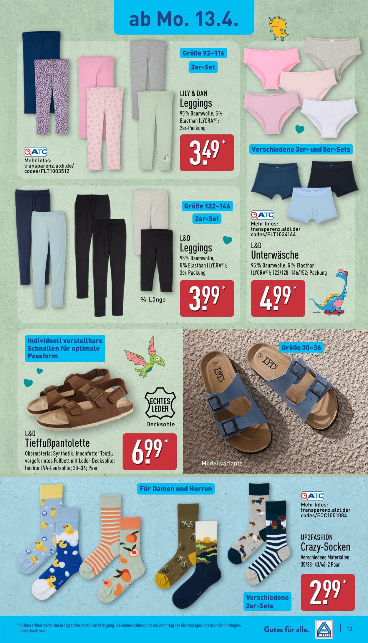 Prospekt Aldi-Nord 13.04.2026 - 18.04.2026