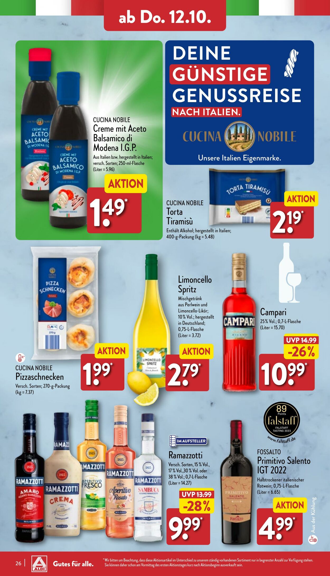 Prospekt Aldi-Nord 09.10.2023 - 14.10.2023