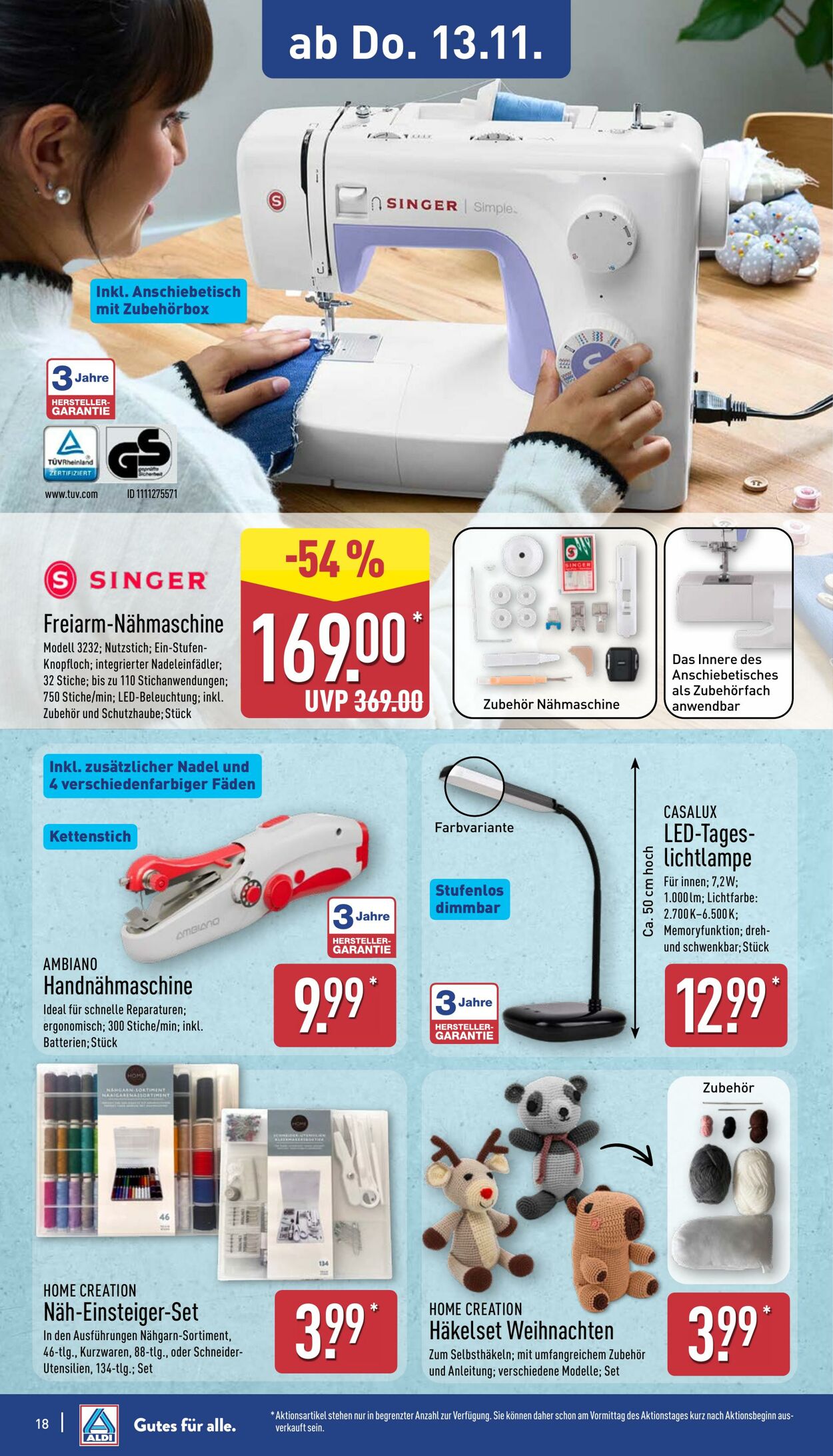 Prospekt Aldi-Nord 03.11.2025 - 08.11.2025