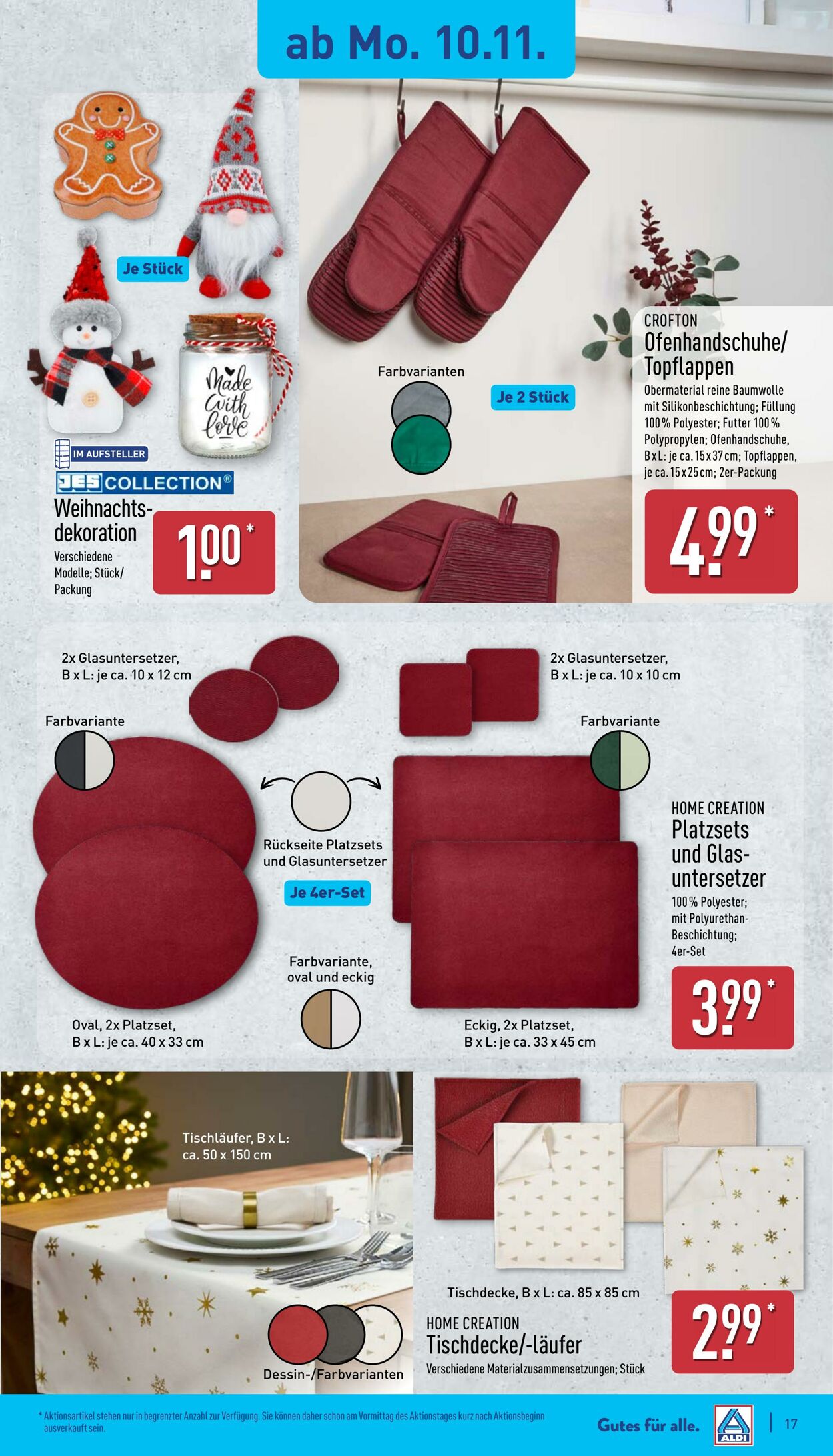Prospekt Aldi-Nord 03.11.2025 - 08.11.2025