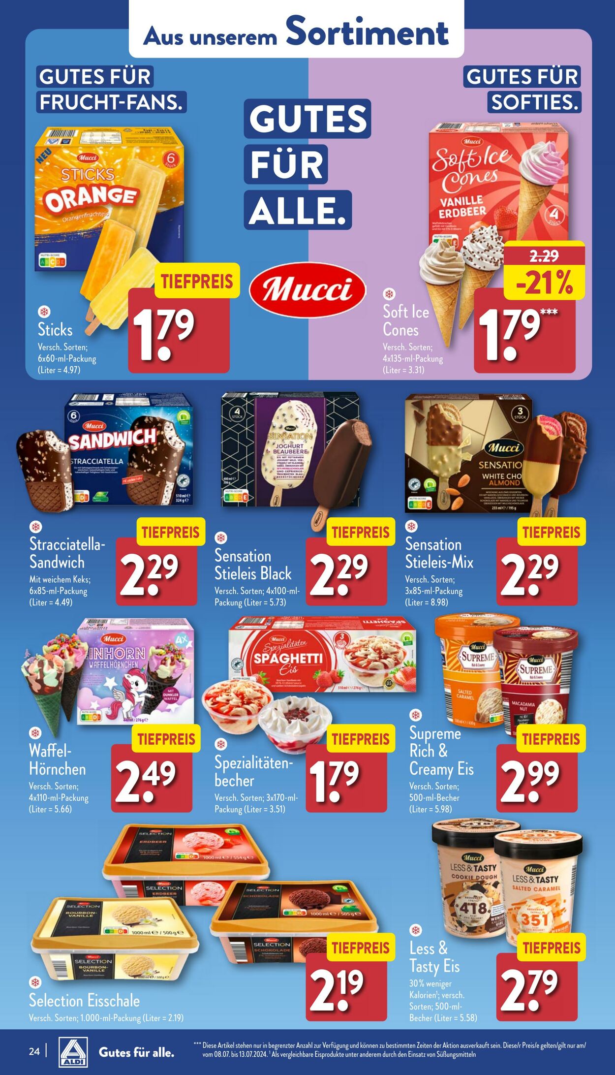 Prospekt Aldi-Nord 08.07.2024 - 13.07.2024