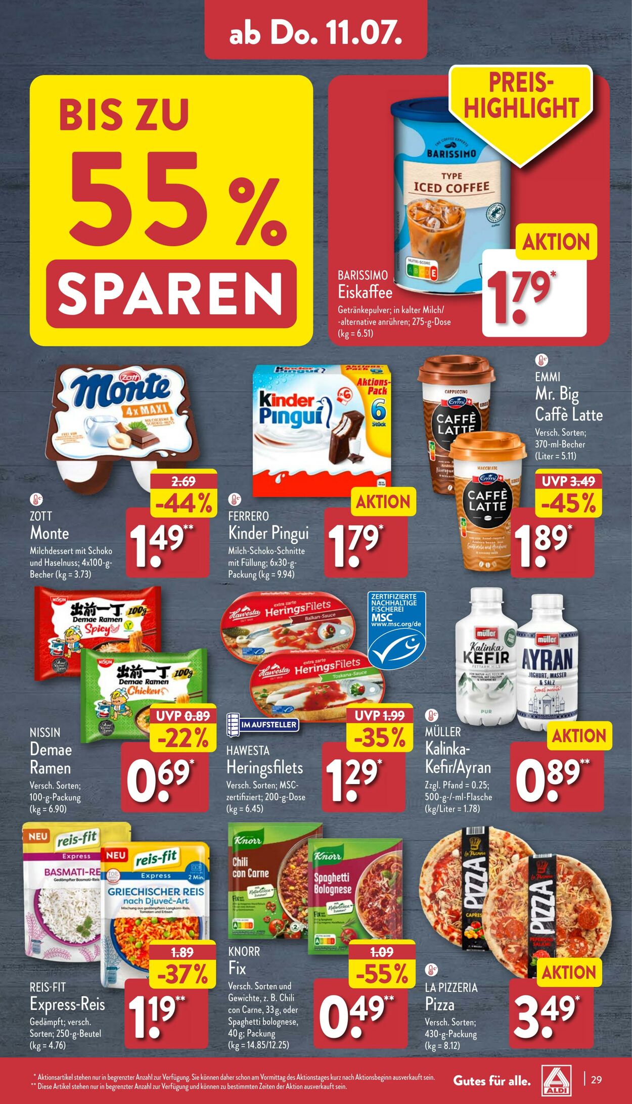 Prospekt Aldi-Nord 08.07.2024 - 13.07.2024