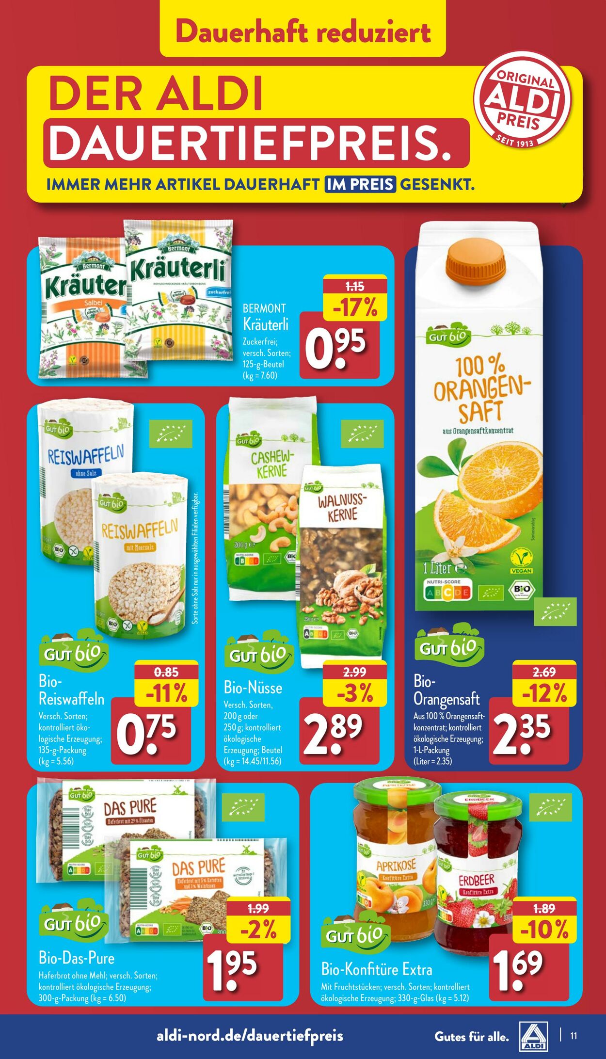 Prospekt Aldi-Nord 08.07.2024 - 13.07.2024