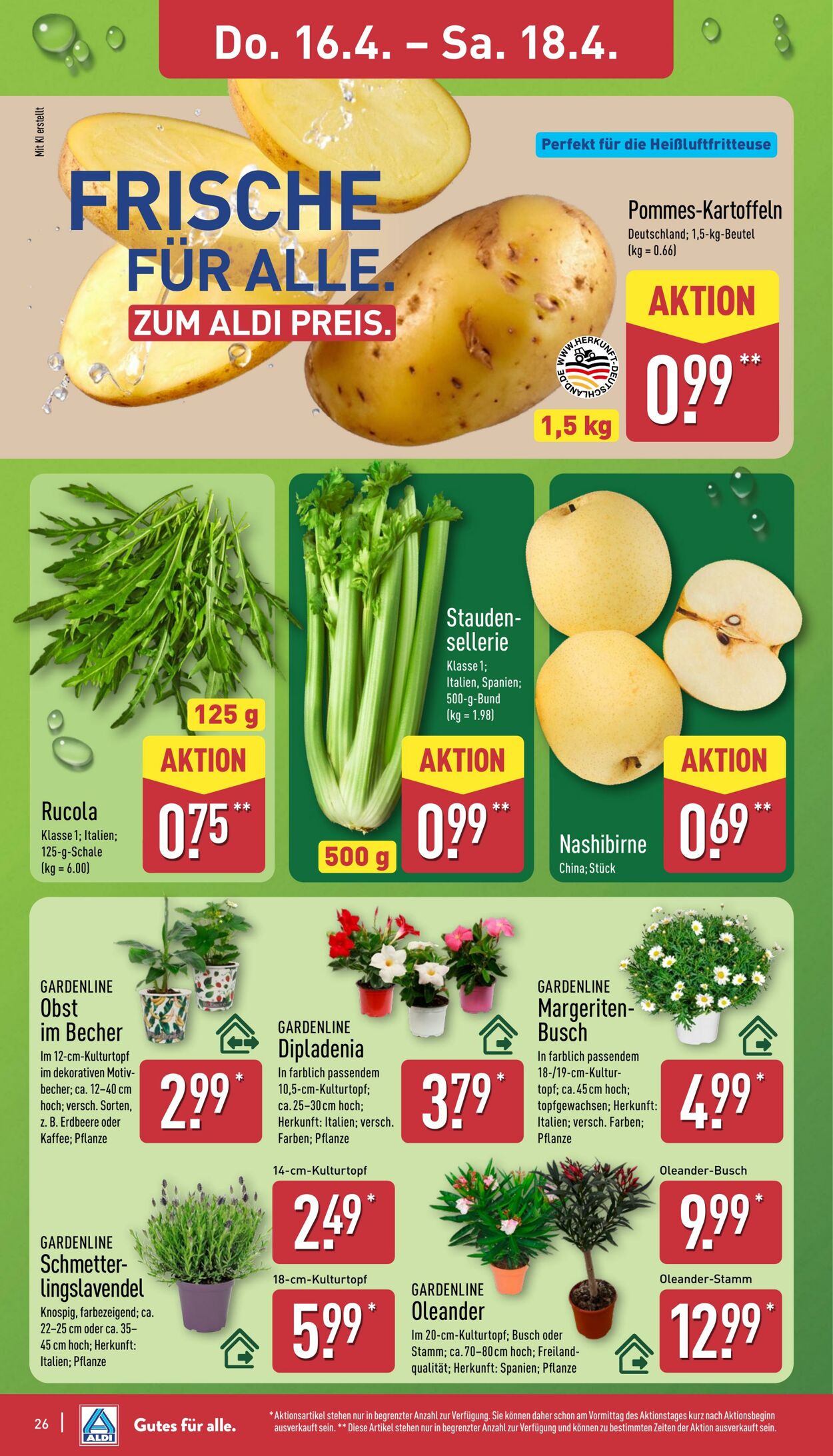 Prospekt Aldi-Nord 13.04.2026 - 18.04.2026
